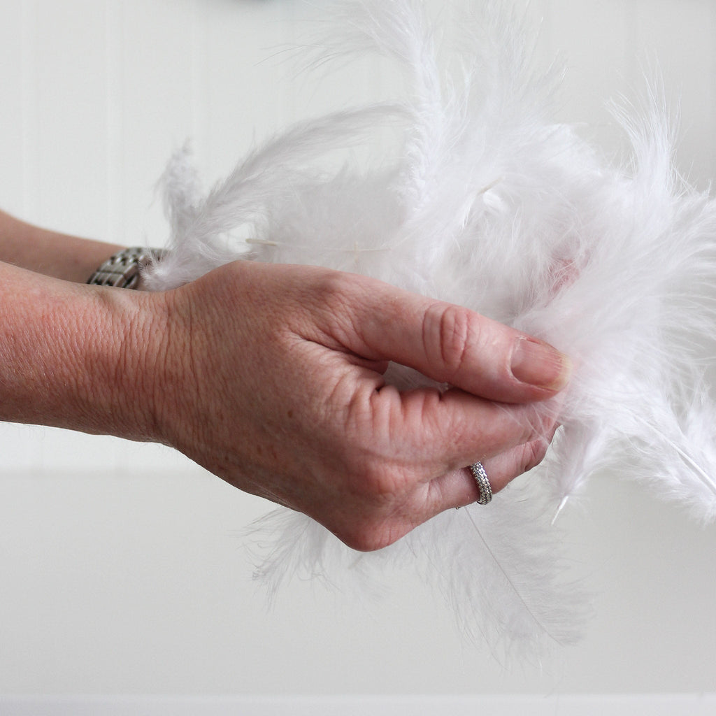 Feather Filled Cushion Insert - Square 55cm - Hydrangea Lane Home