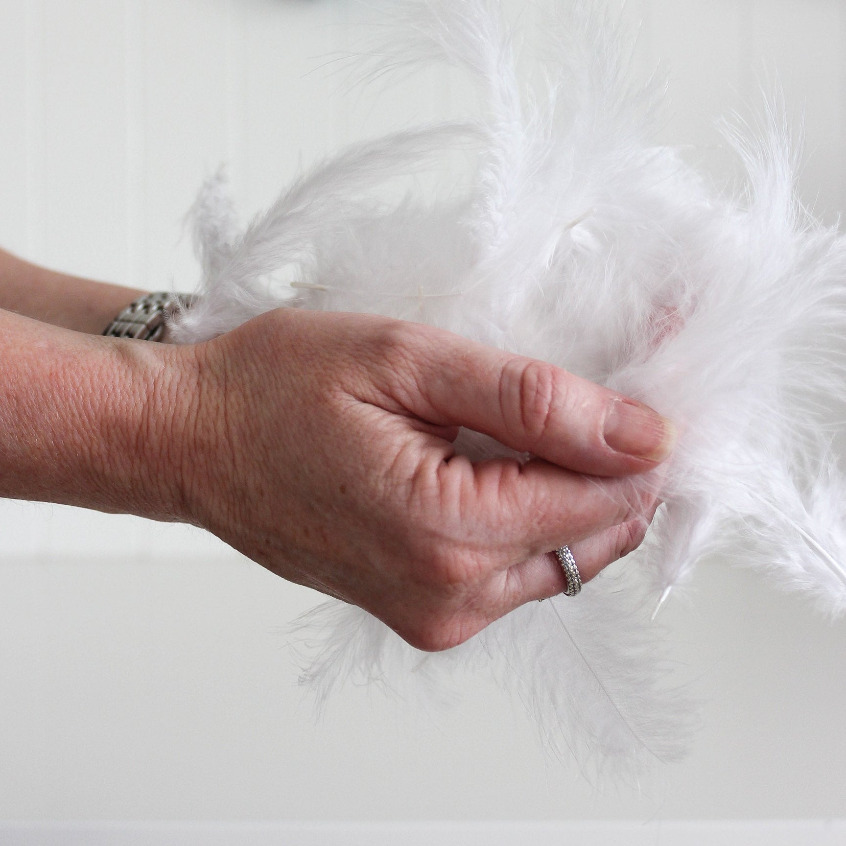 Feather Filled Cushion Insert Square 55cm Hydrangea Lane Home