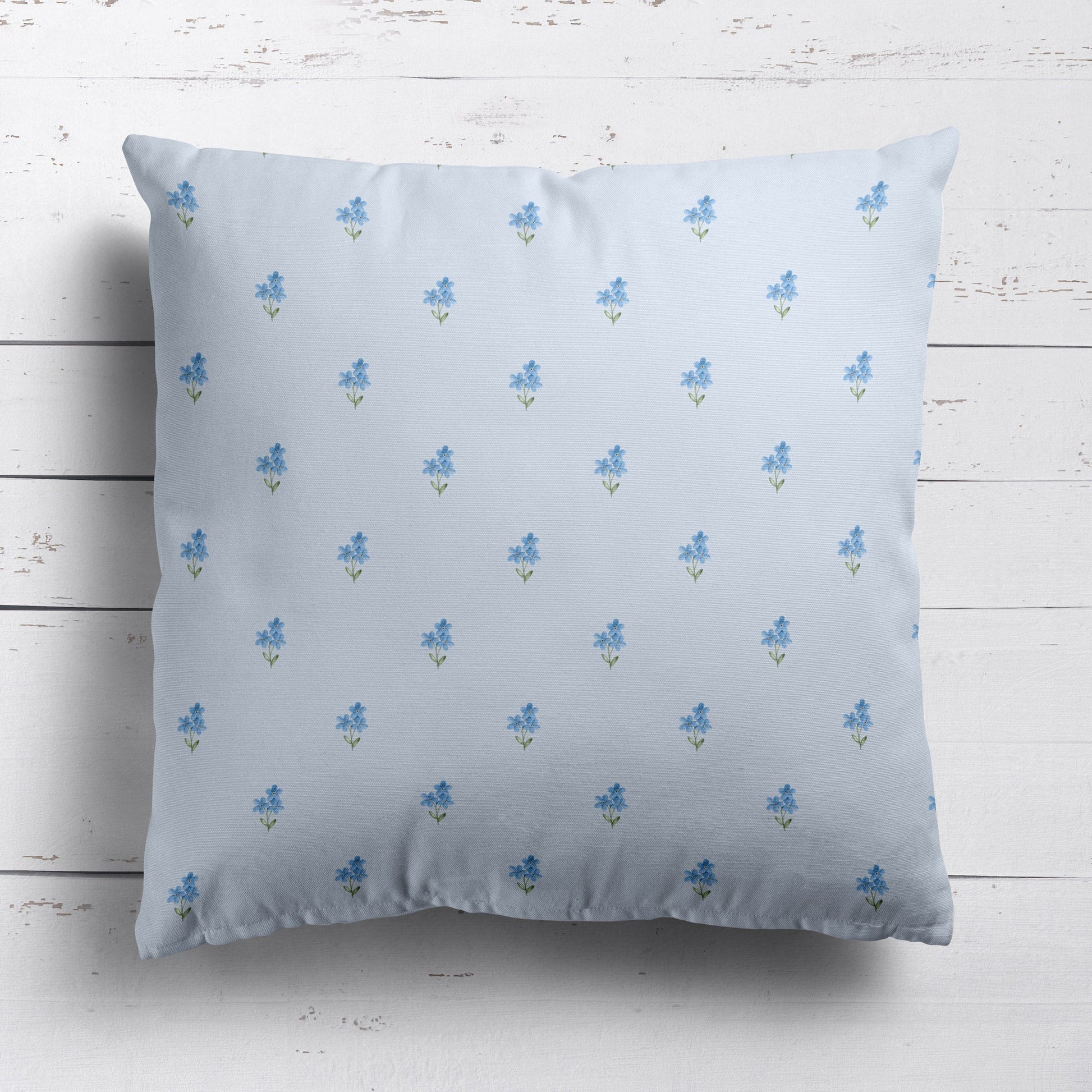 Forget Me Not Fabric - Serenity - Hydrangea Lane Home