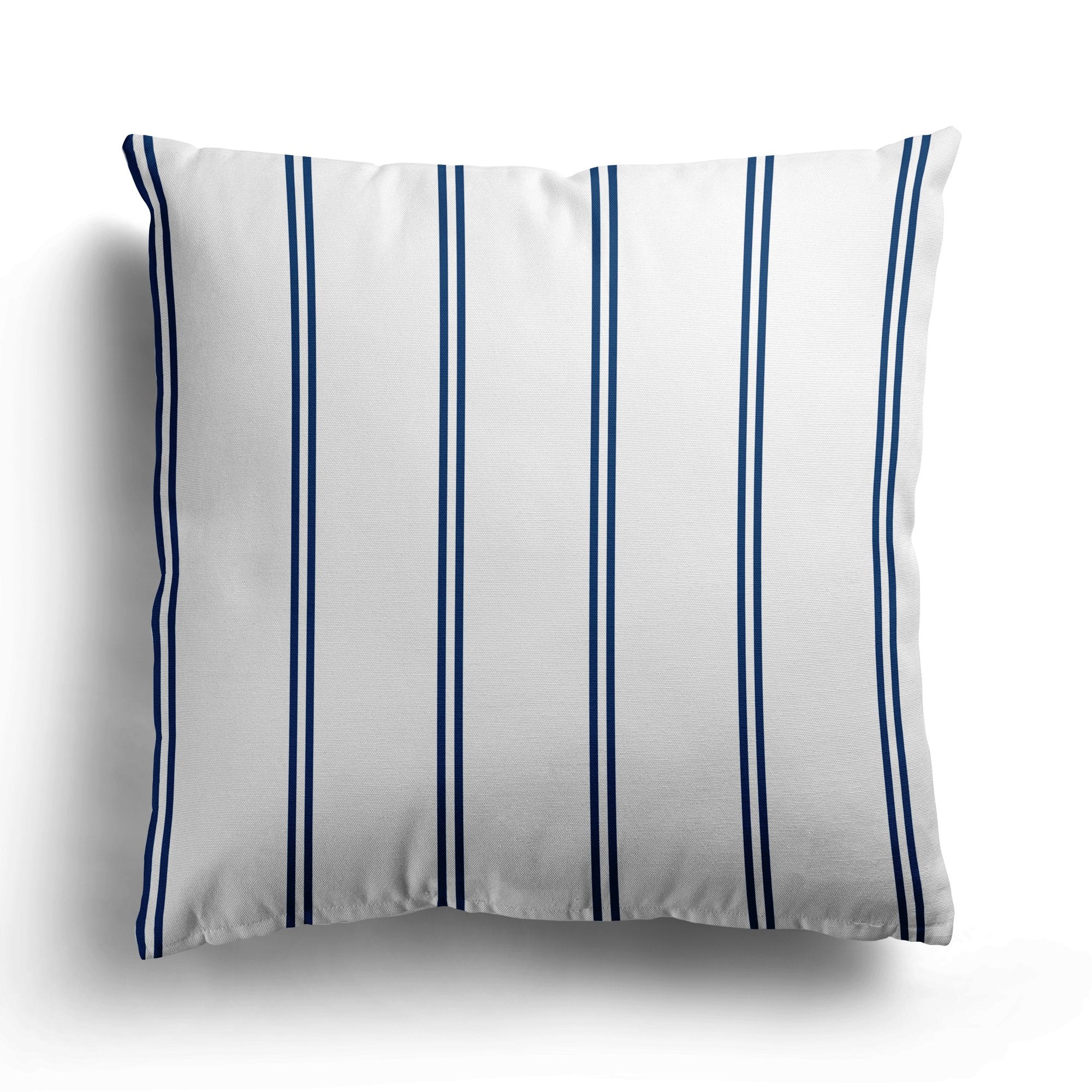 French Stripe Cushion - Blues - Hydrangea Lane Home