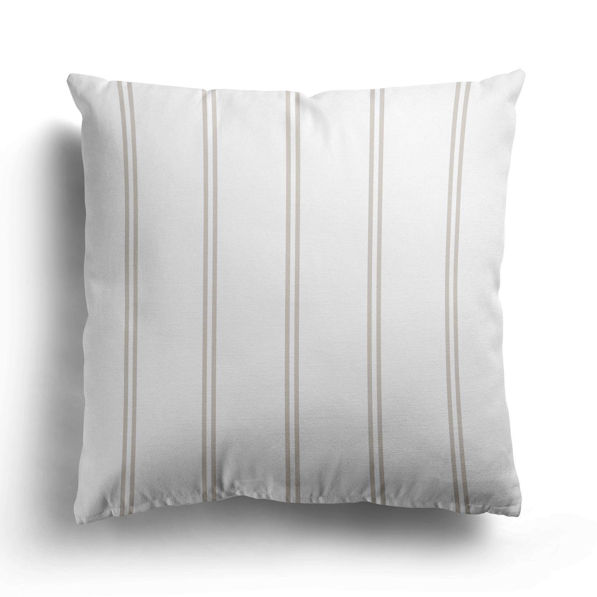 French Stripe Cushion - Neutrals - Hydrangea Lane Home