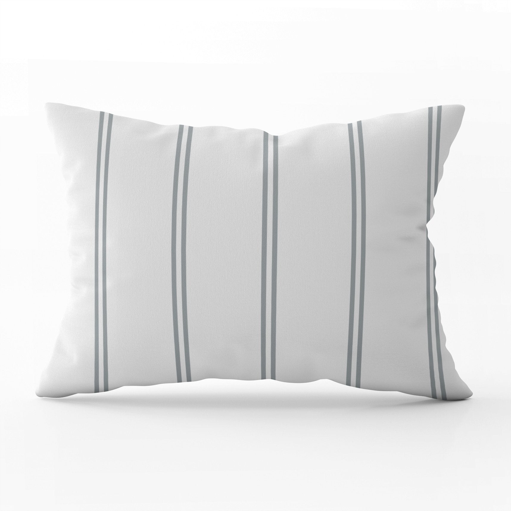 French Stripe Cushion - Neutrals - Hydrangea Lane Home