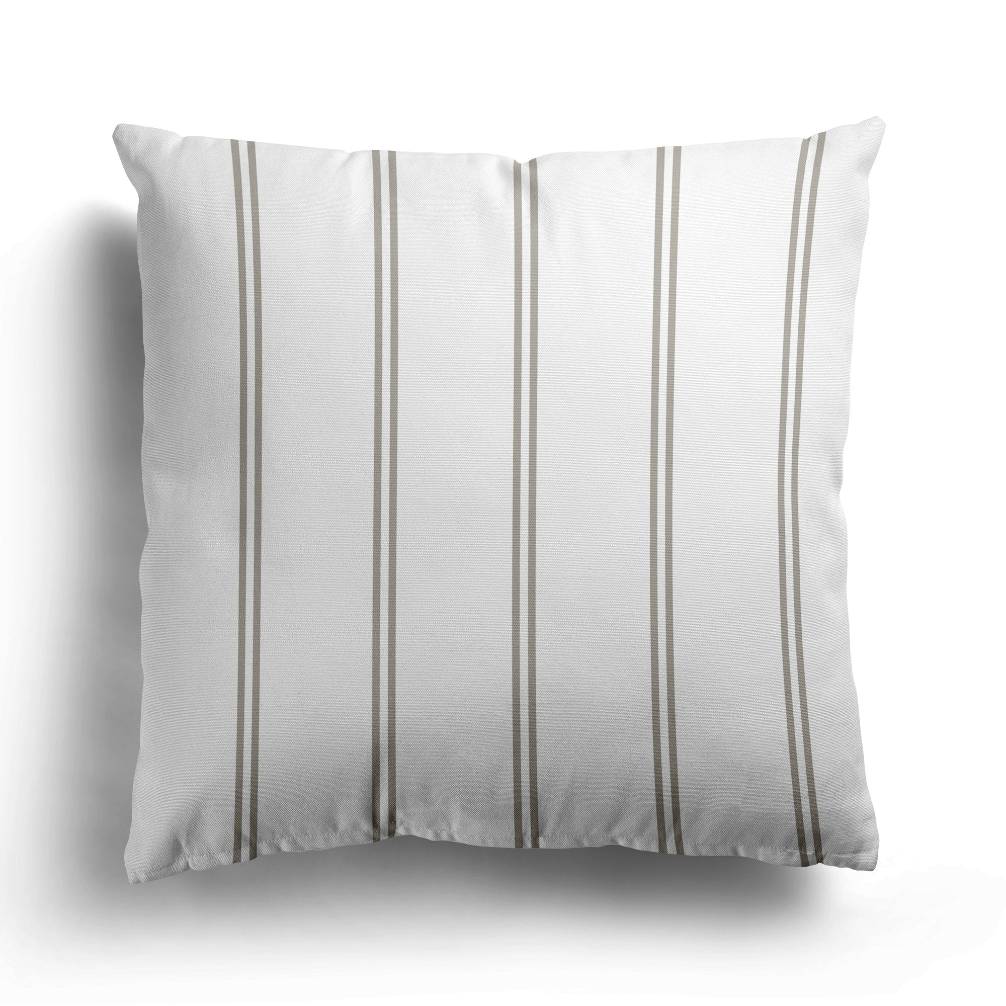 French Stripe Cushion - Neutrals - Hydrangea Lane Home