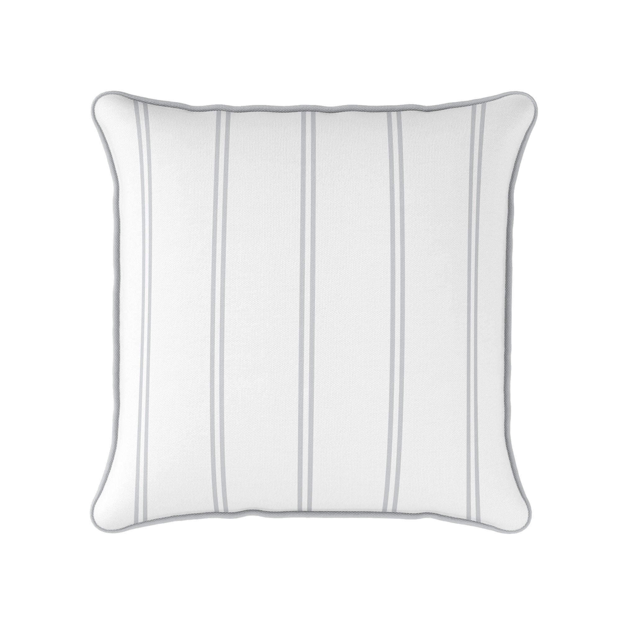 French Stripe Cushion - Neutrals - Hydrangea Lane Home