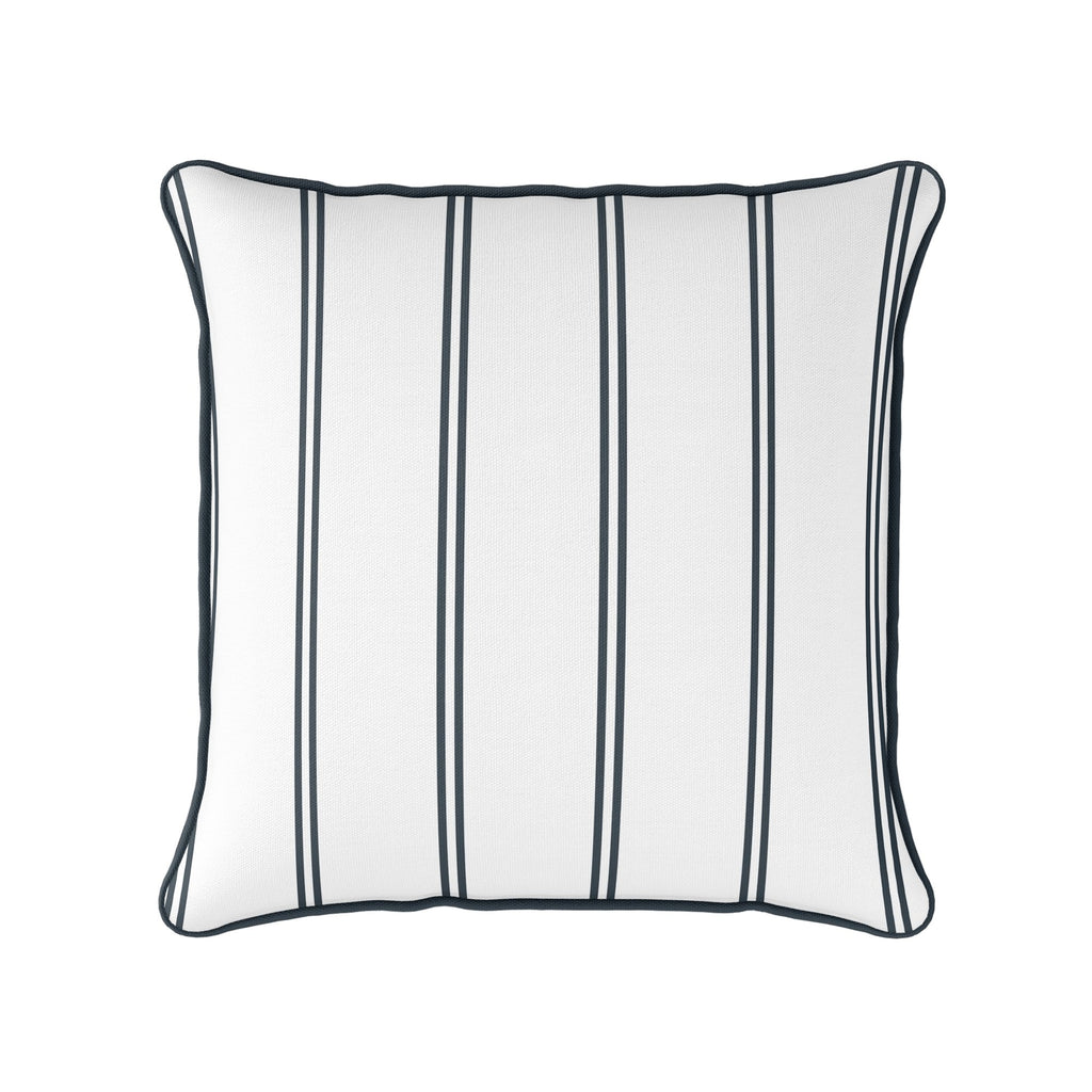 French Stripe Cushion - Neutrals - Hydrangea Lane Home