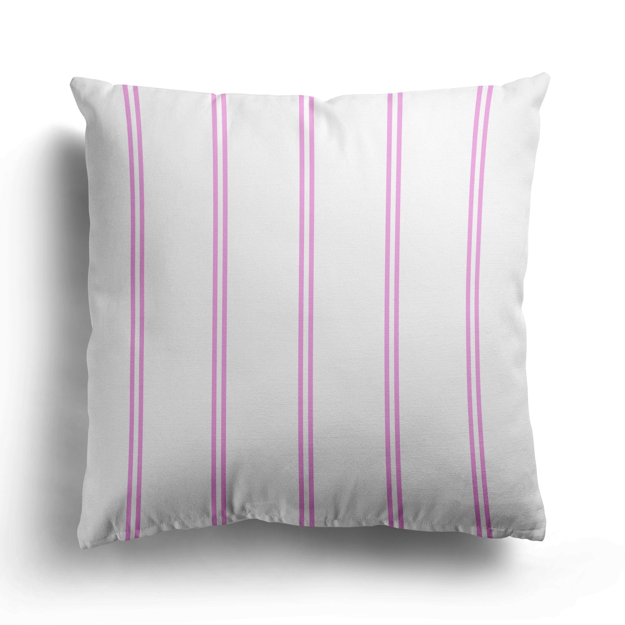 French Stripe Cushion - Pinks - Hydrangea Lane Home