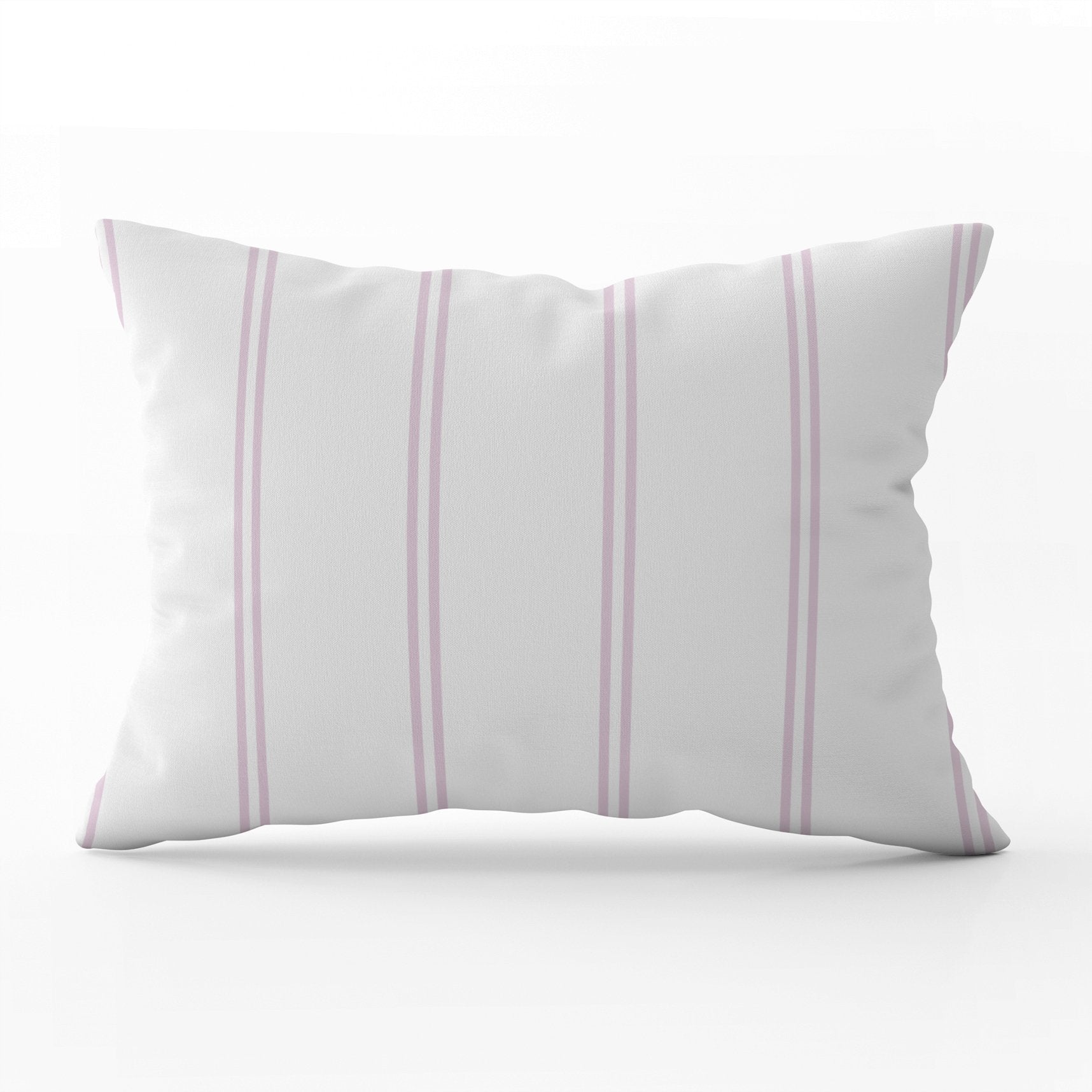 French Stripe Cushion - Pinks - Hydrangea Lane Home
