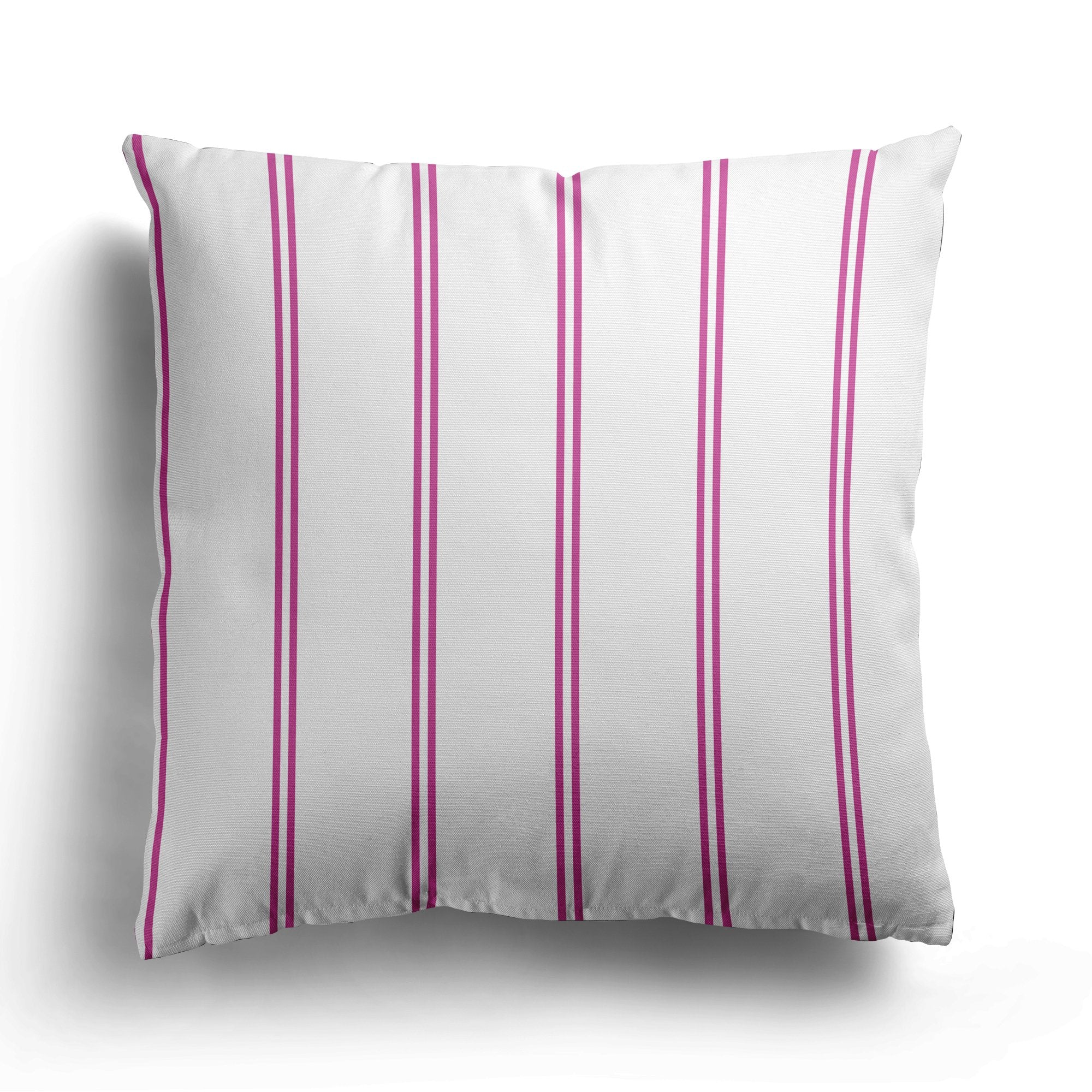 French Stripe Cushion - Pinks - Hydrangea Lane Home