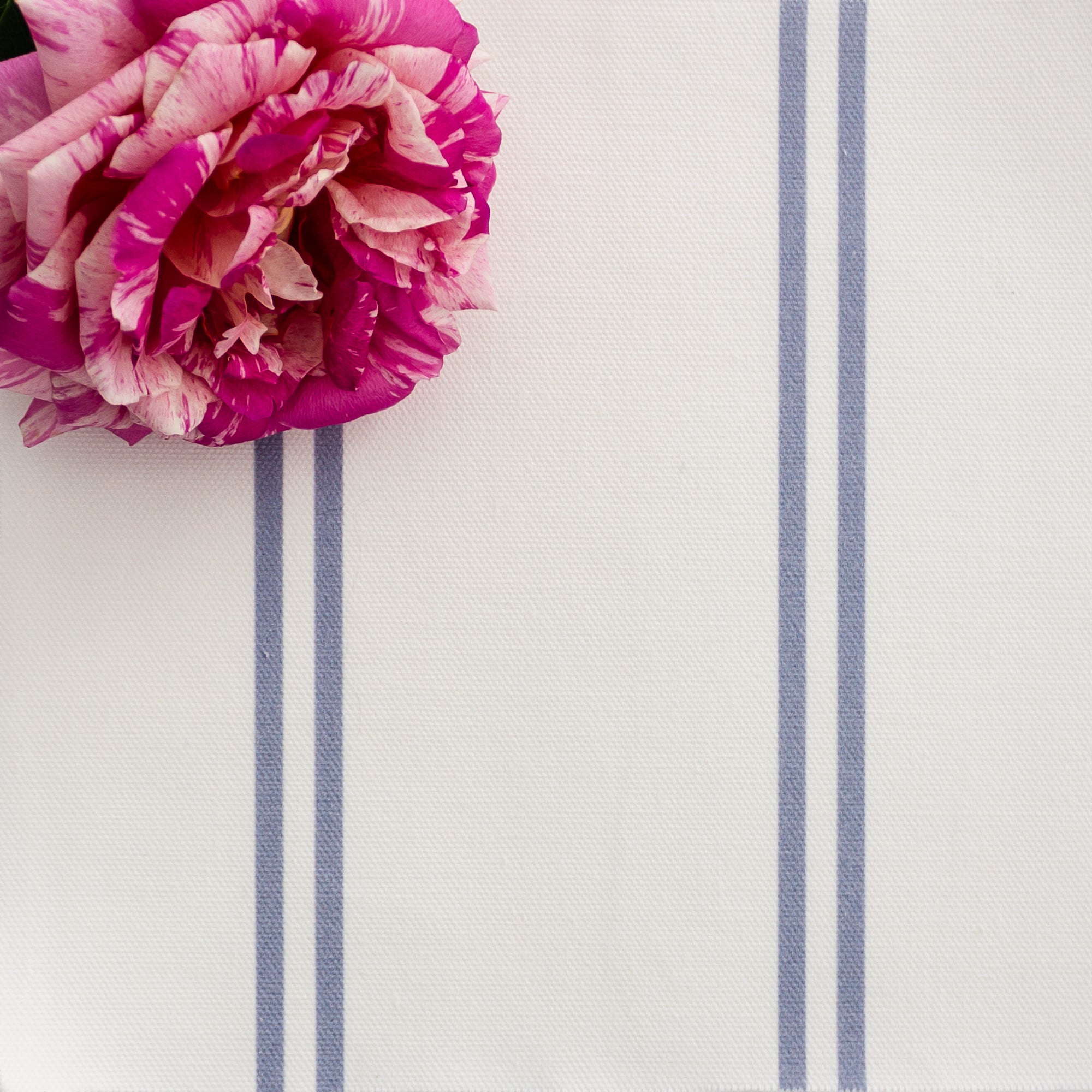 French Stripe Fabric - Breeze - Hydrangea Lane Home