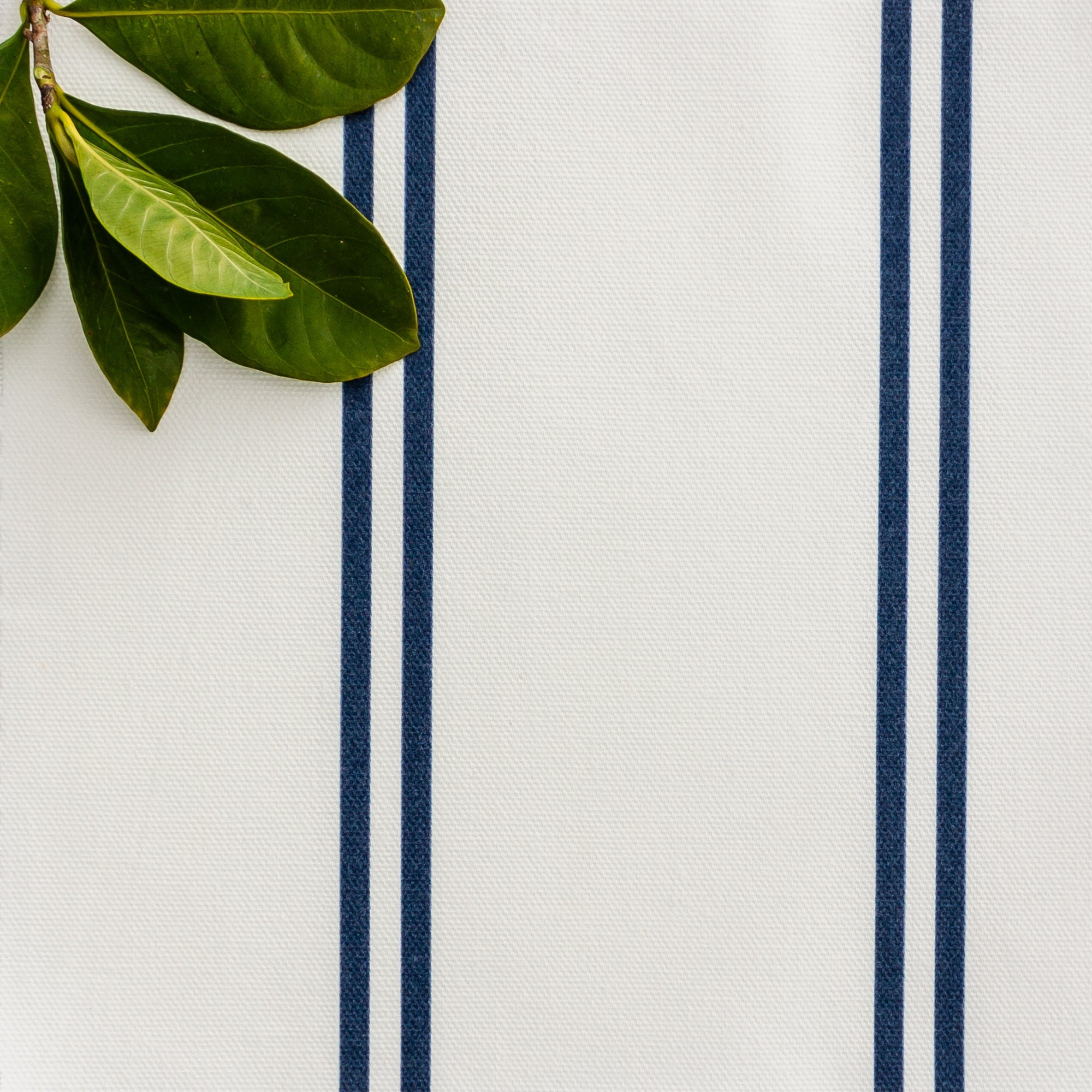 French Stripe Fabric - Navy - Hydrangea Lane Home