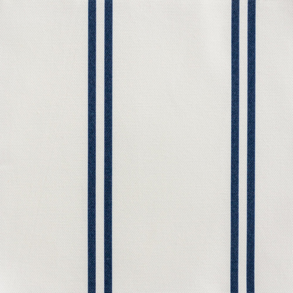 French Stripe Fabric - Navy - Hydrangea Lane Home