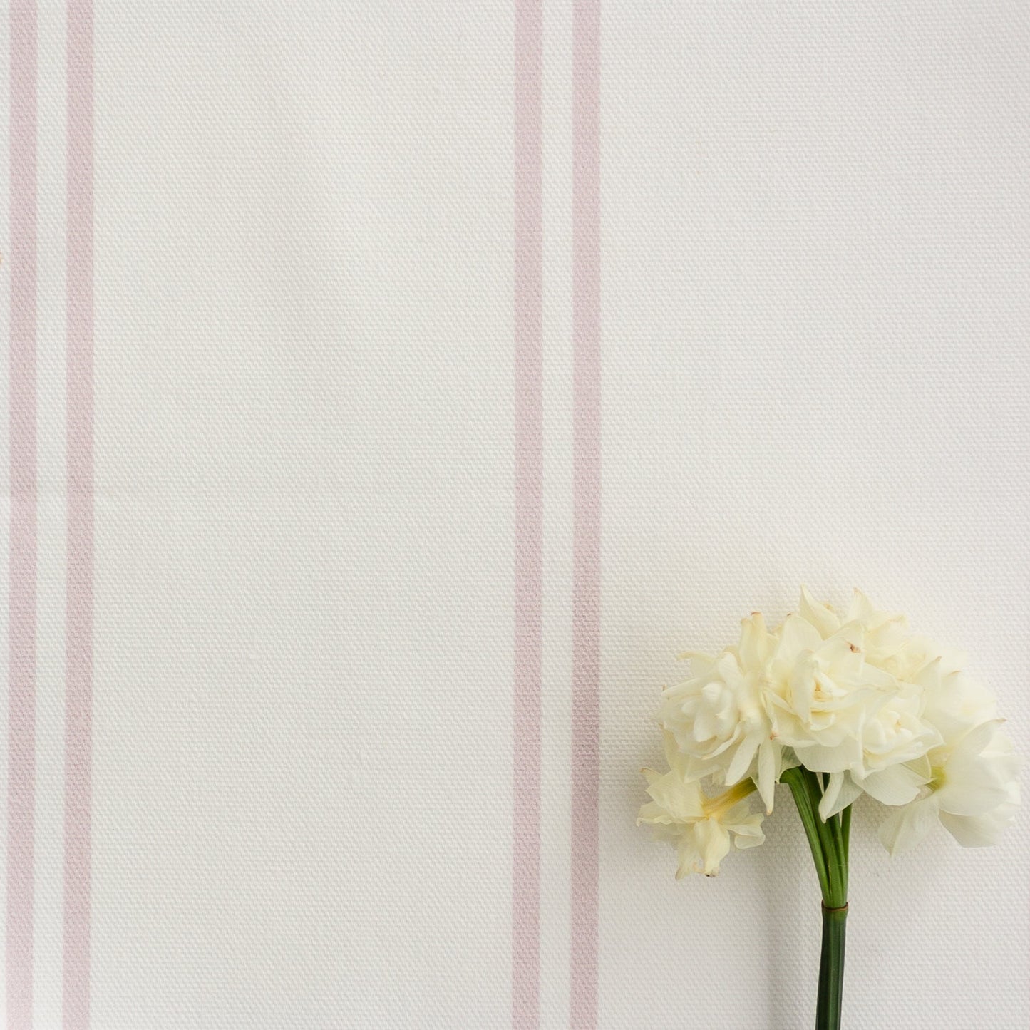 French Stripe Fabric - Peony - Hydrangea Lane Home