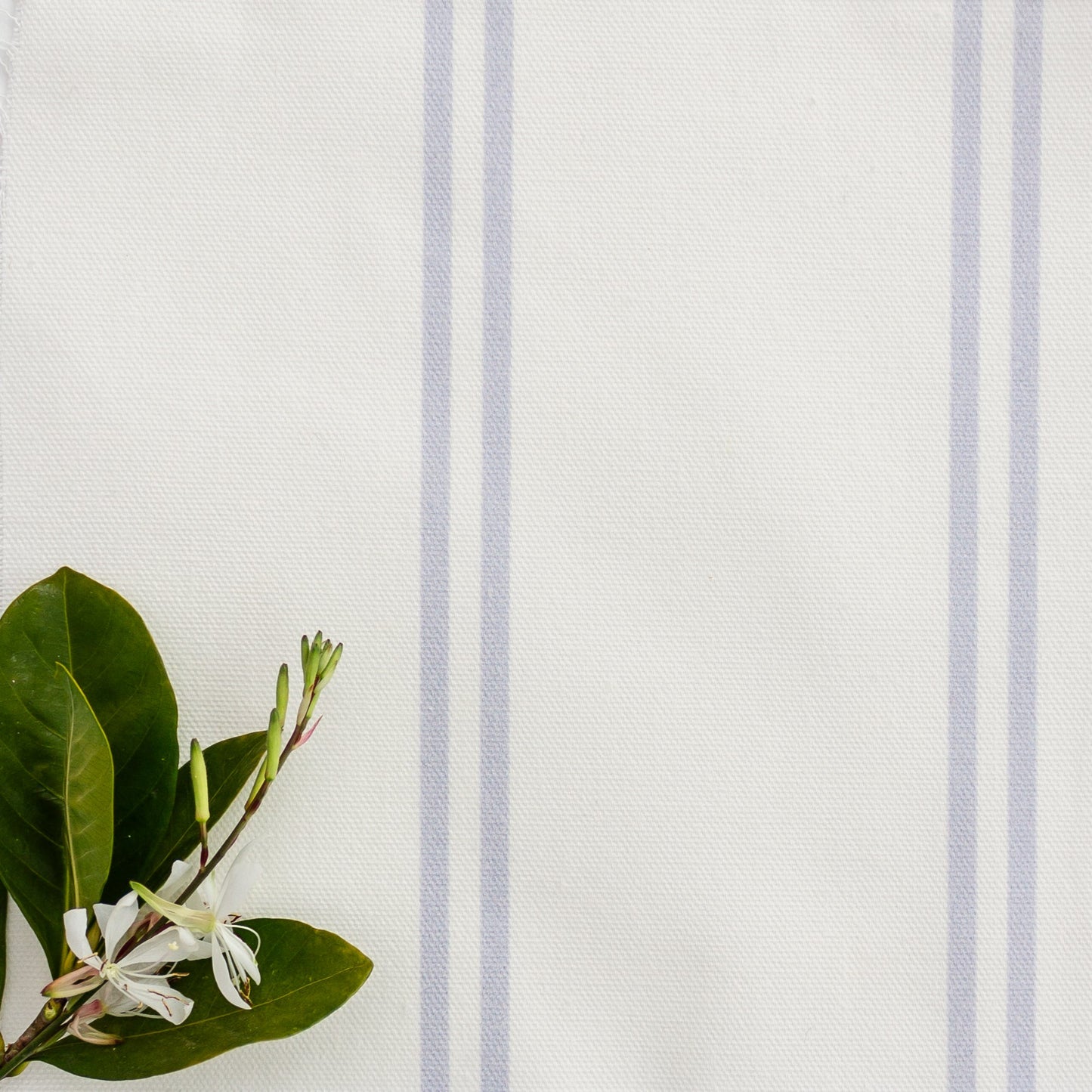 French Stripe Fabric - Serenity - Hydrangea Lane Home