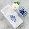 Ginger Jar Embroidered Hand Towel - Hydrangea Lane Home