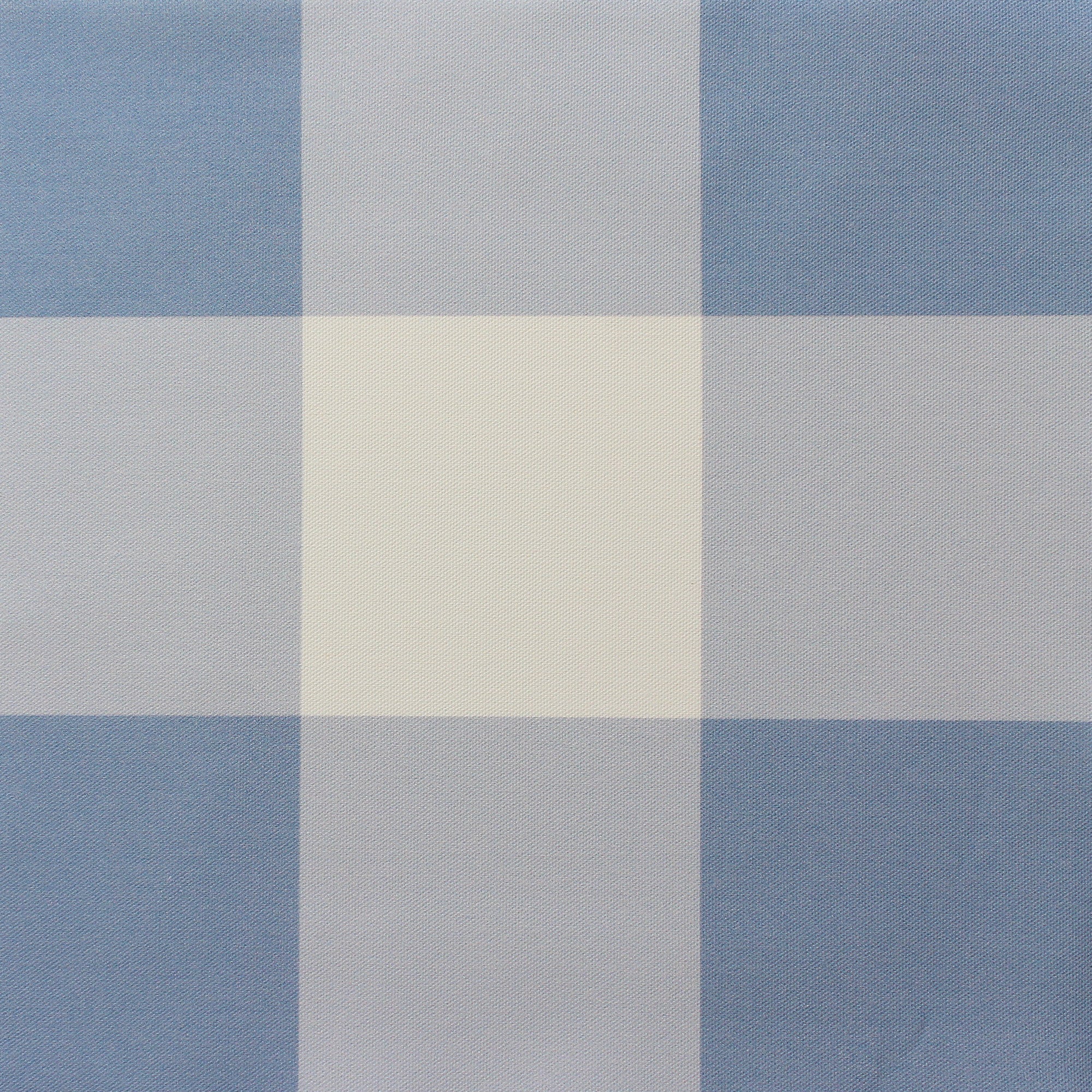 Gingham Check Jumbo Fabric - Breeze - Hydrangea Lane Home