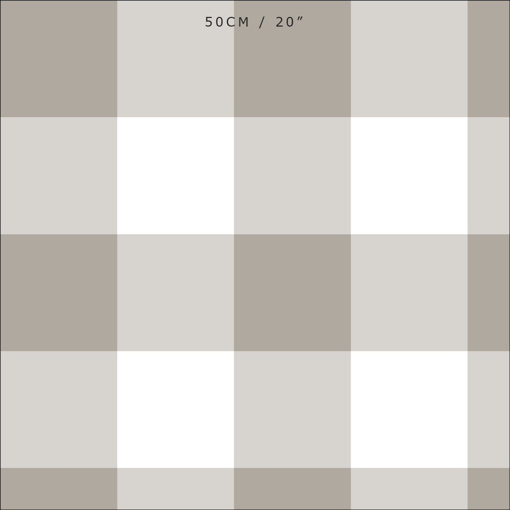 Gingham Check Jumbo Fabric - Chateaux - Hydrangea Lane Home