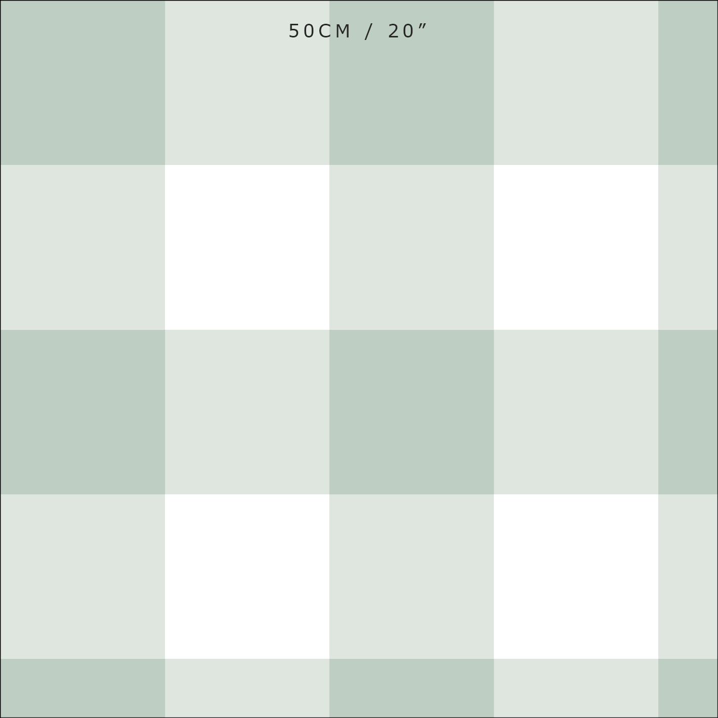 Gingham Check Jumbo Fabric - Eau De Nil - Hydrangea Lane Home