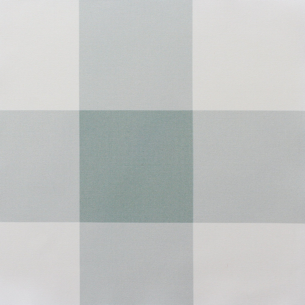 Gingham Check Jumbo Fabric - Eucalyptus - Hydrangea Lane Home
