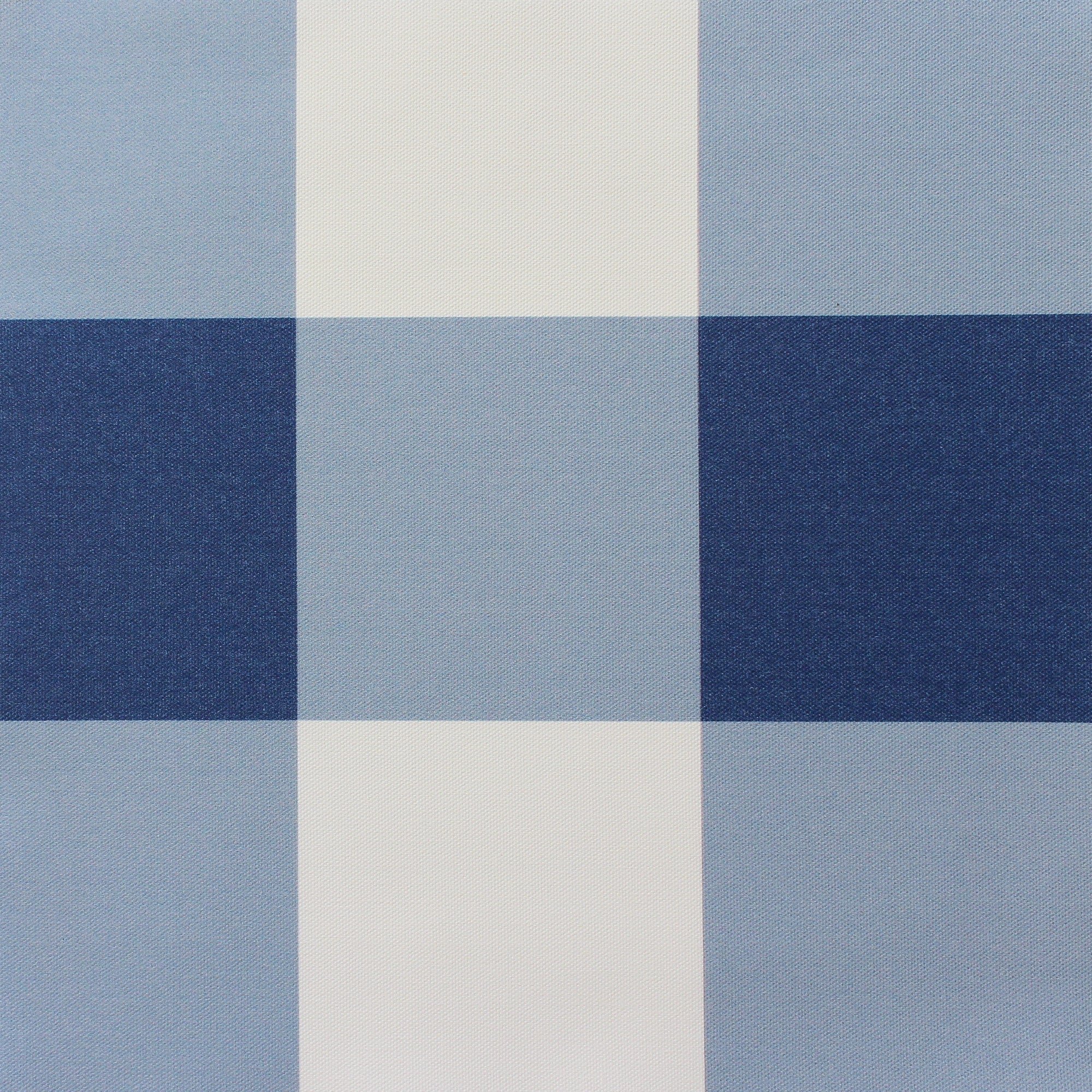 Gingham Check Jumbo Fabric - Navy - Hydrangea Lane Home