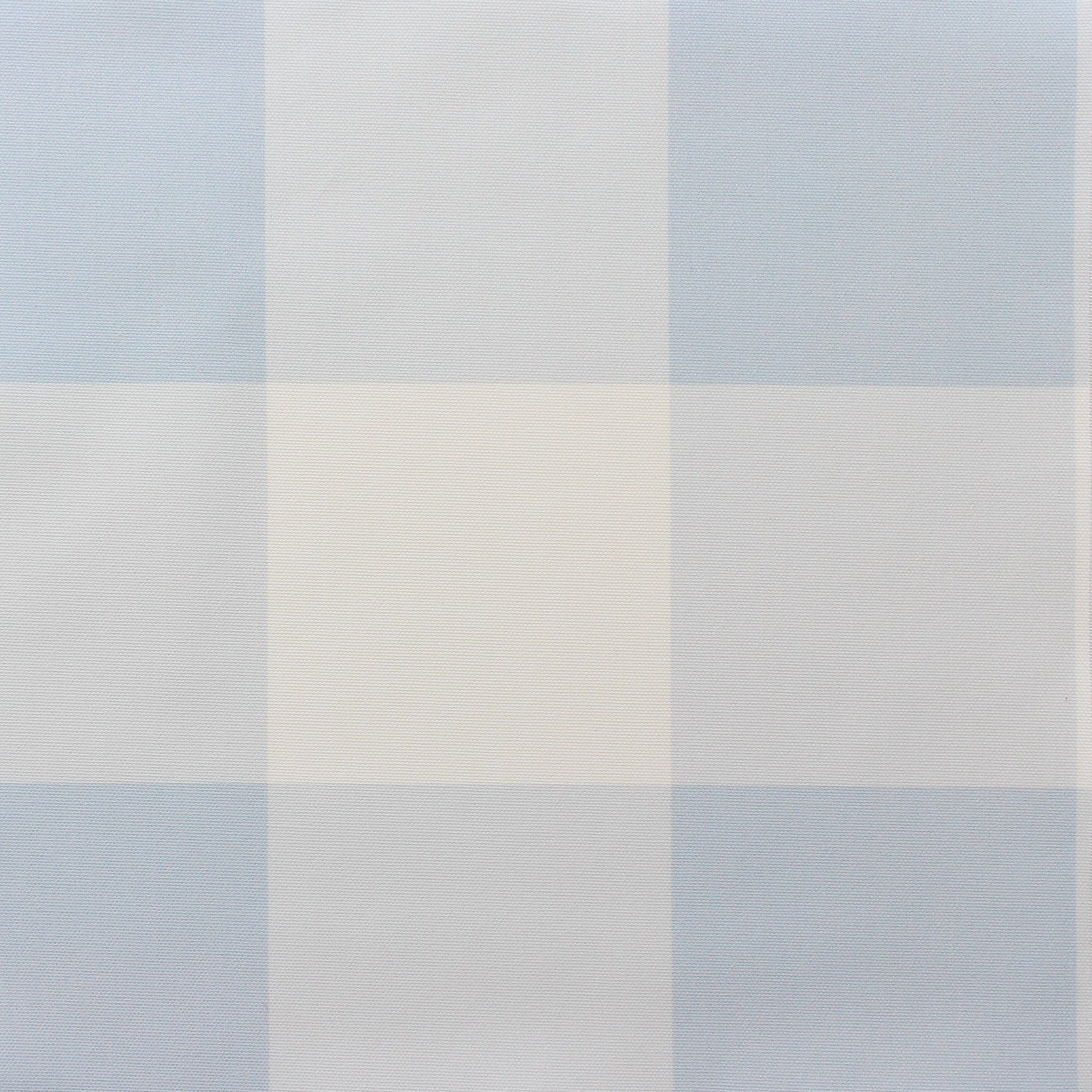 Gingham Check Jumbo Fabric - Serenity - Hydrangea Lane Home