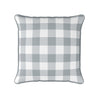 Gingham Check Medium Cushion - Neutrals - Hydrangea Lane Home