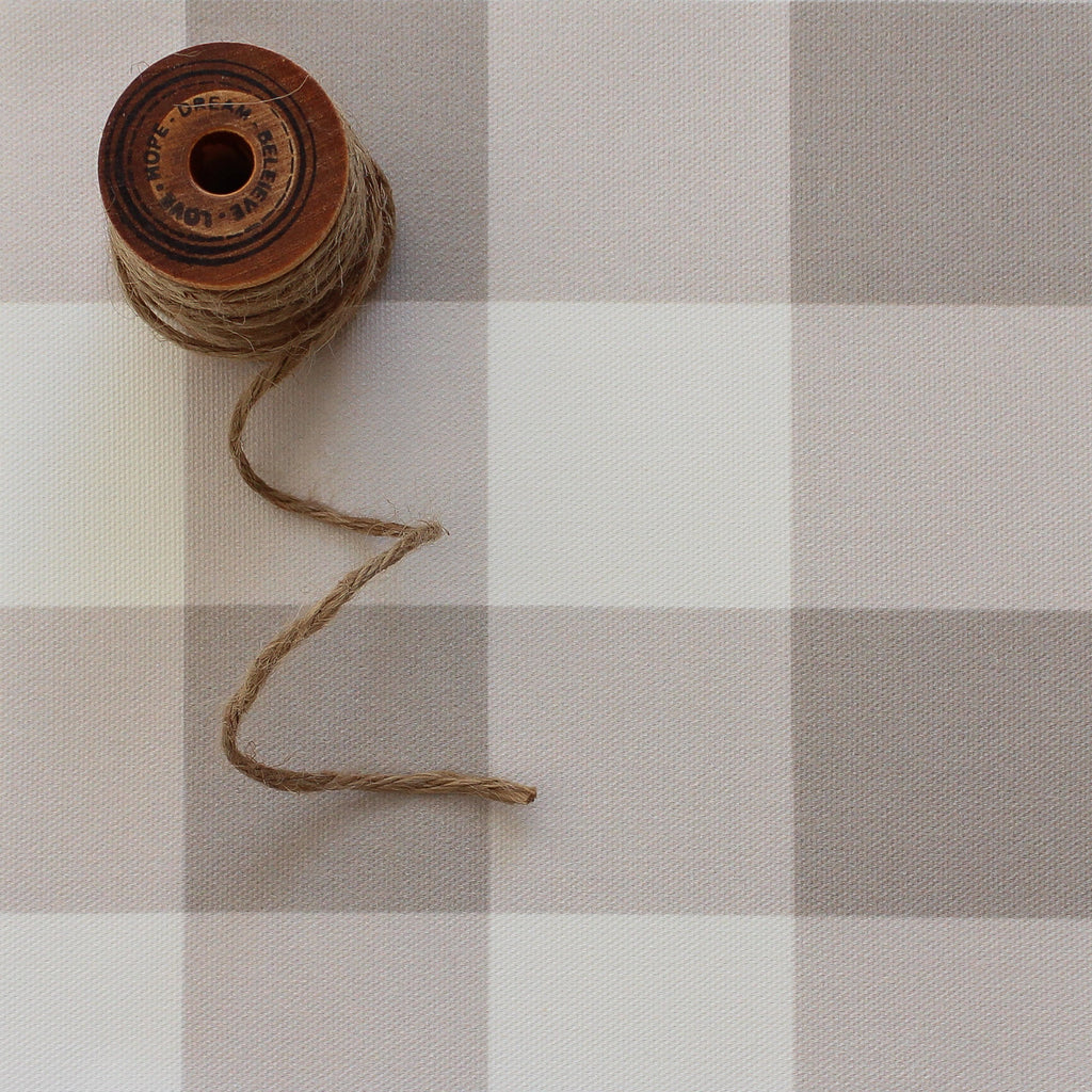 Gingham Check Medium Fabric - Chateaux - Hydrangea Lane Home