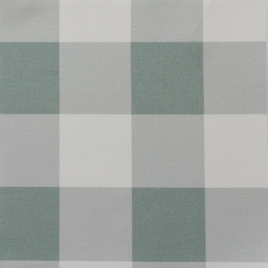 Gingham Check Medium Fabric - Eucalyptus - Hydrangea Lane Home