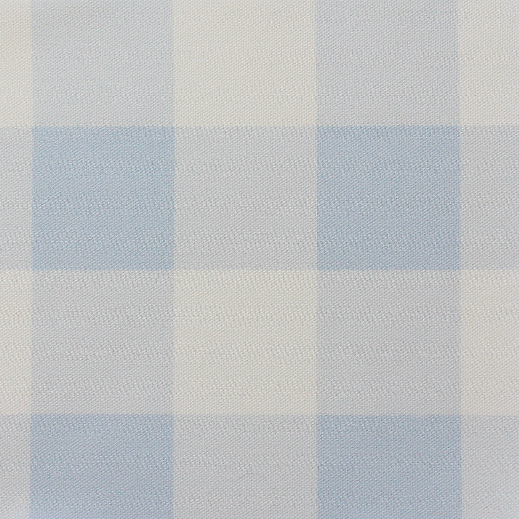 Gingham Check Medium Fabric - Serenity - Hydrangea Lane Home