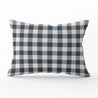 Gingham Check Small Cushion - Neutrals - Hydrangea Lane Home
