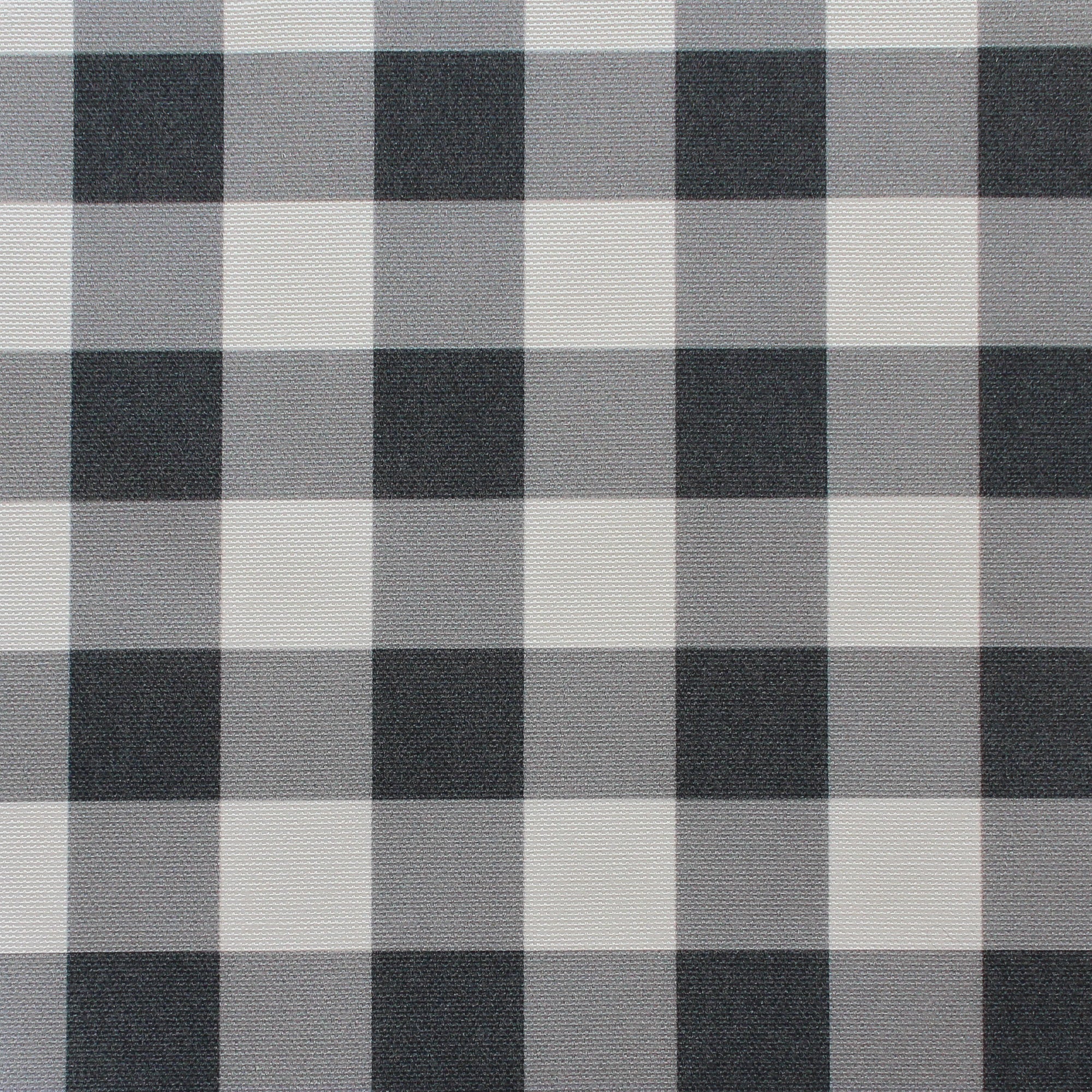 Gingham Check Small Fabric - Graphite - Hydrangea Lane Home