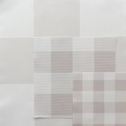 Gingham Check Small Fabric - Linen - Hydrangea Lane Home