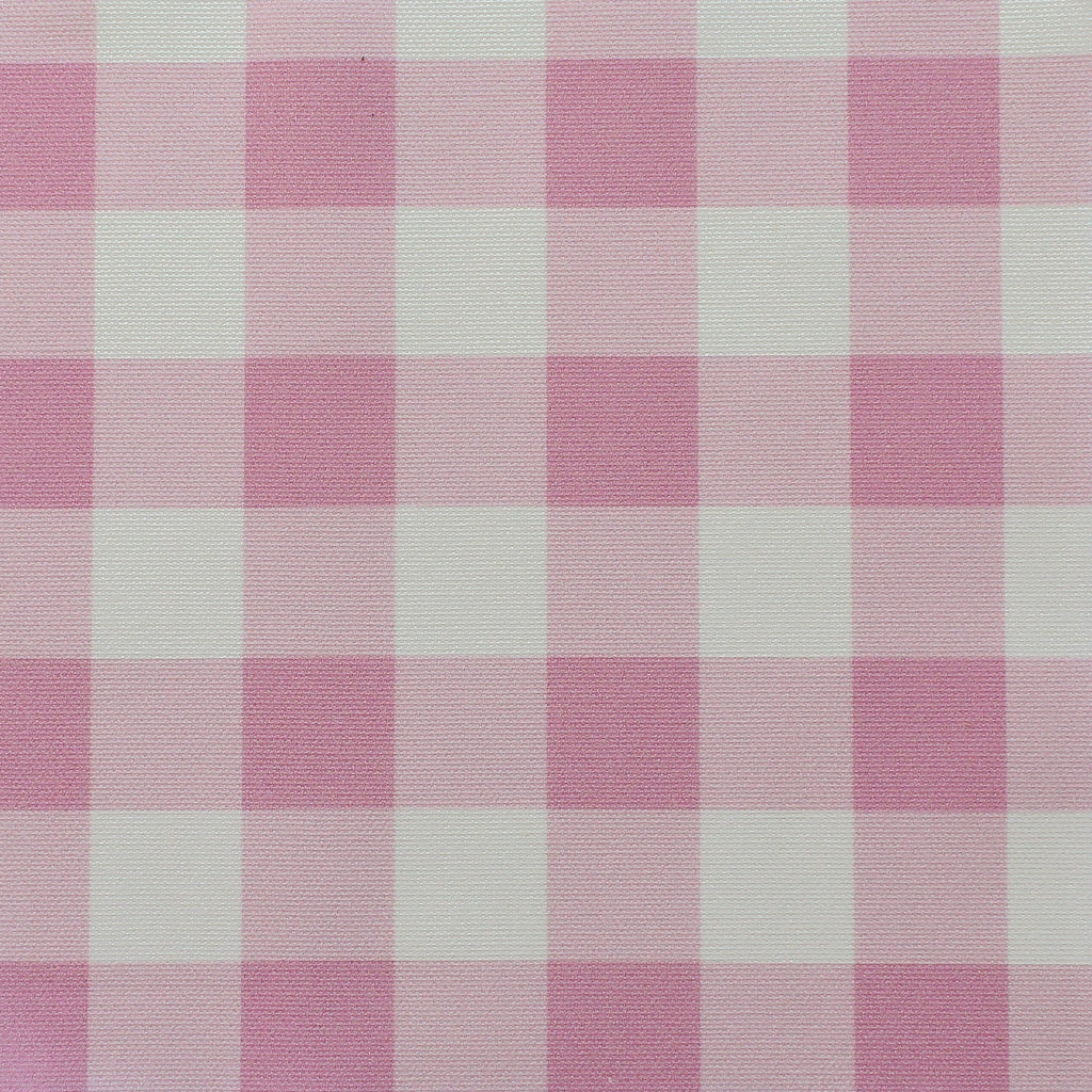 Gingham Check Small Fabric - Tickled Pink - Hydrangea Lane Home
