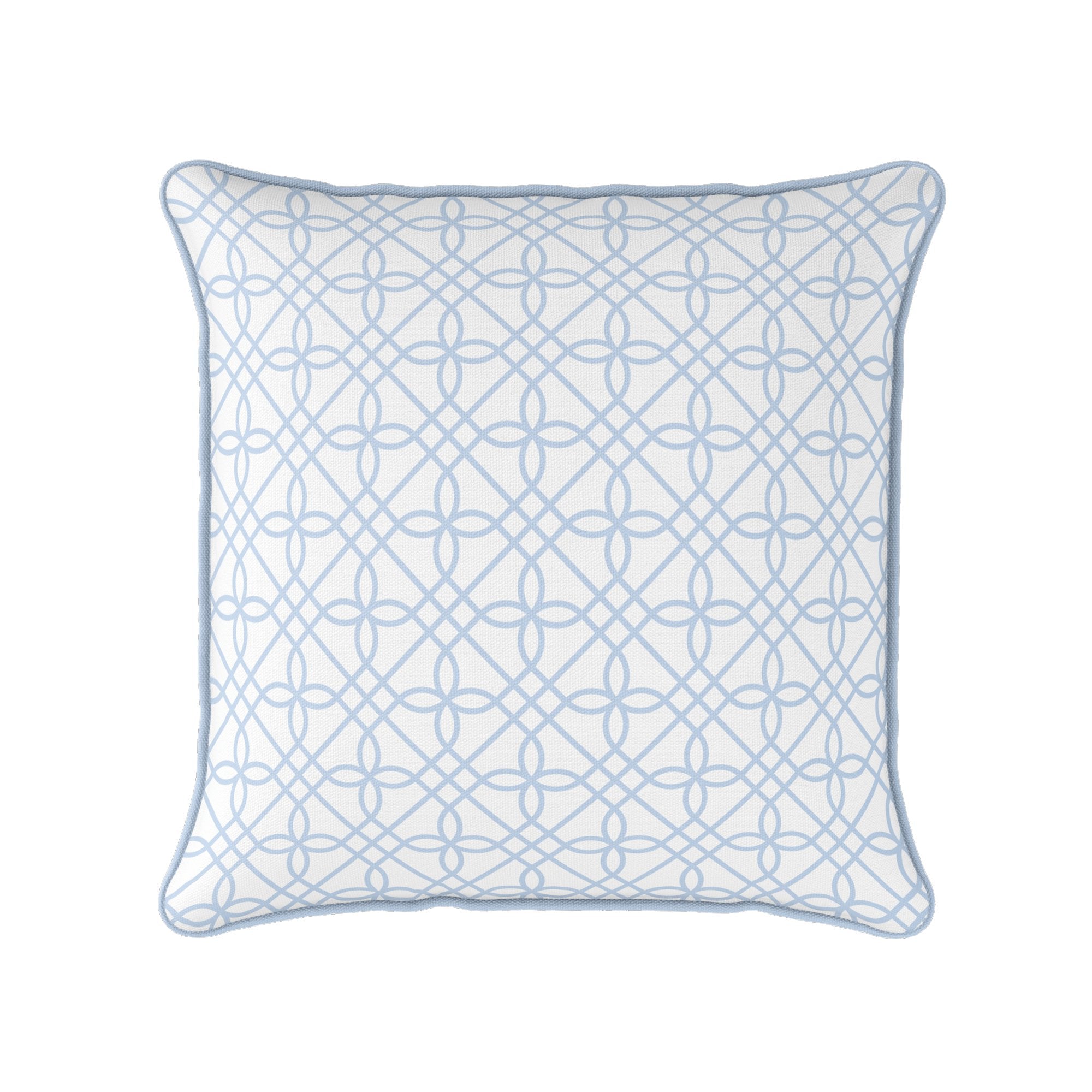 Greek Gate Cushion - Blues - Hydrangea Lane Home