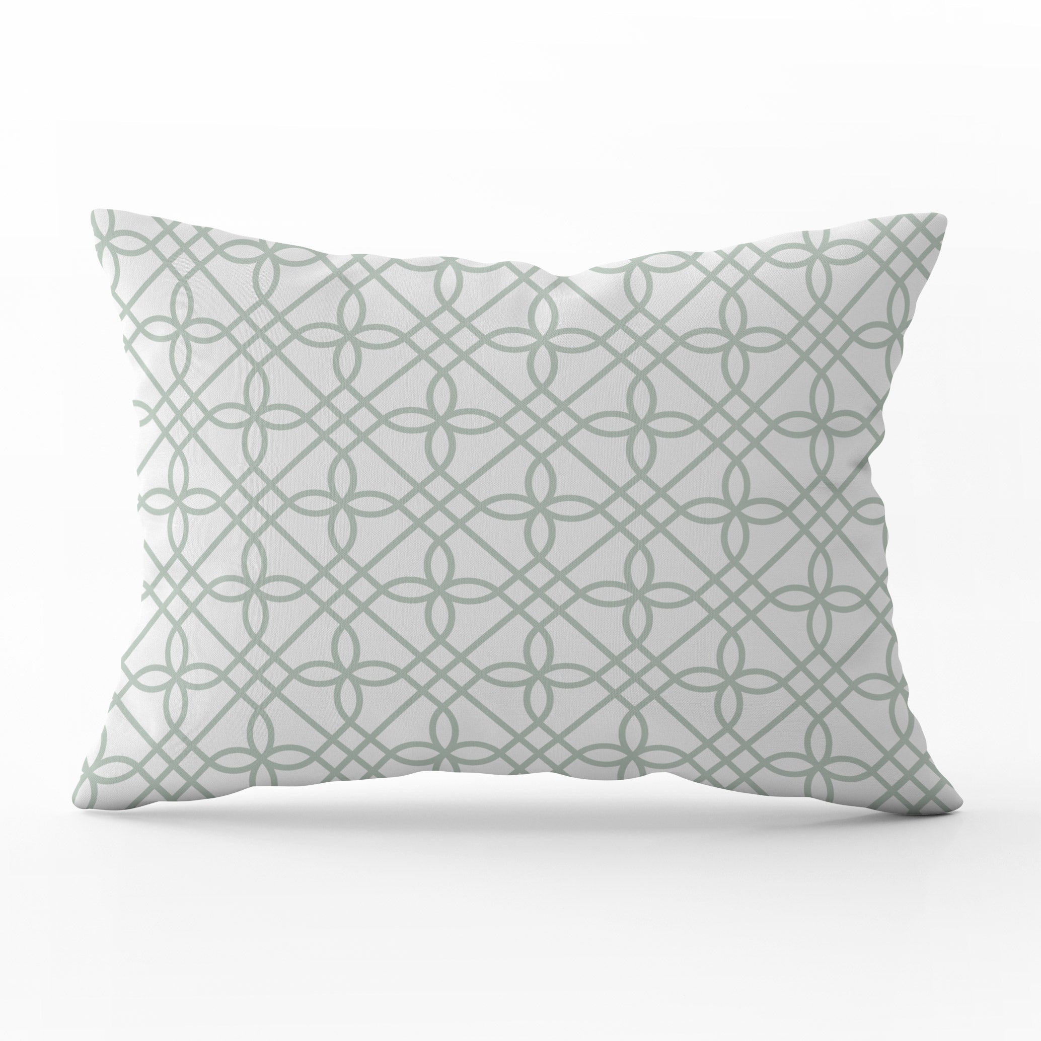 Greek Gate Cushion - Greens - Hydrangea Lane Home