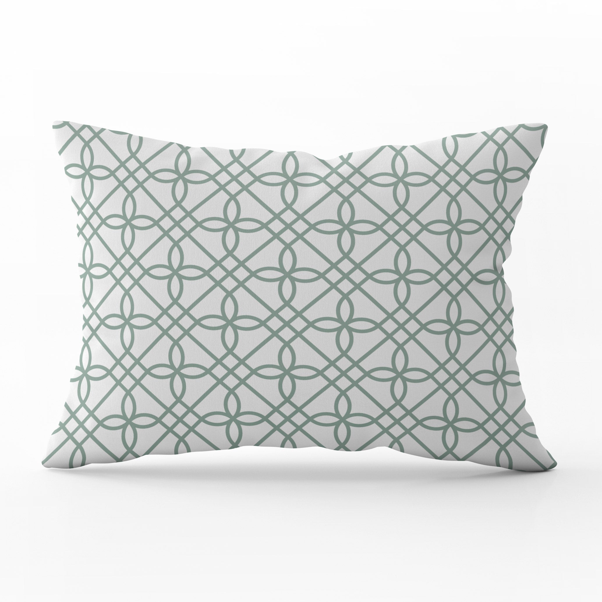 Greek Gate Cushion - Greens - Hydrangea Lane Home