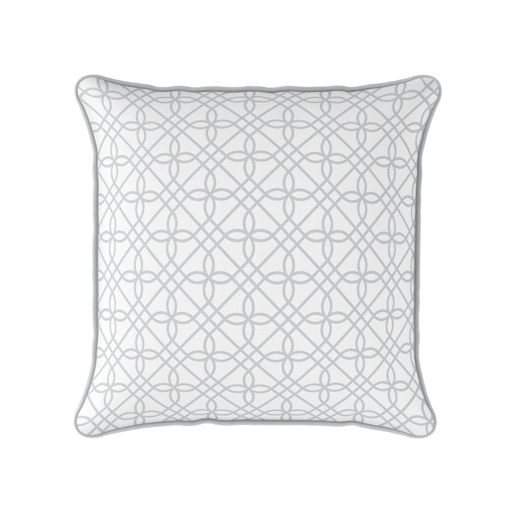 Greek Gate Cushion - Neutrals - Hydrangea Lane Home