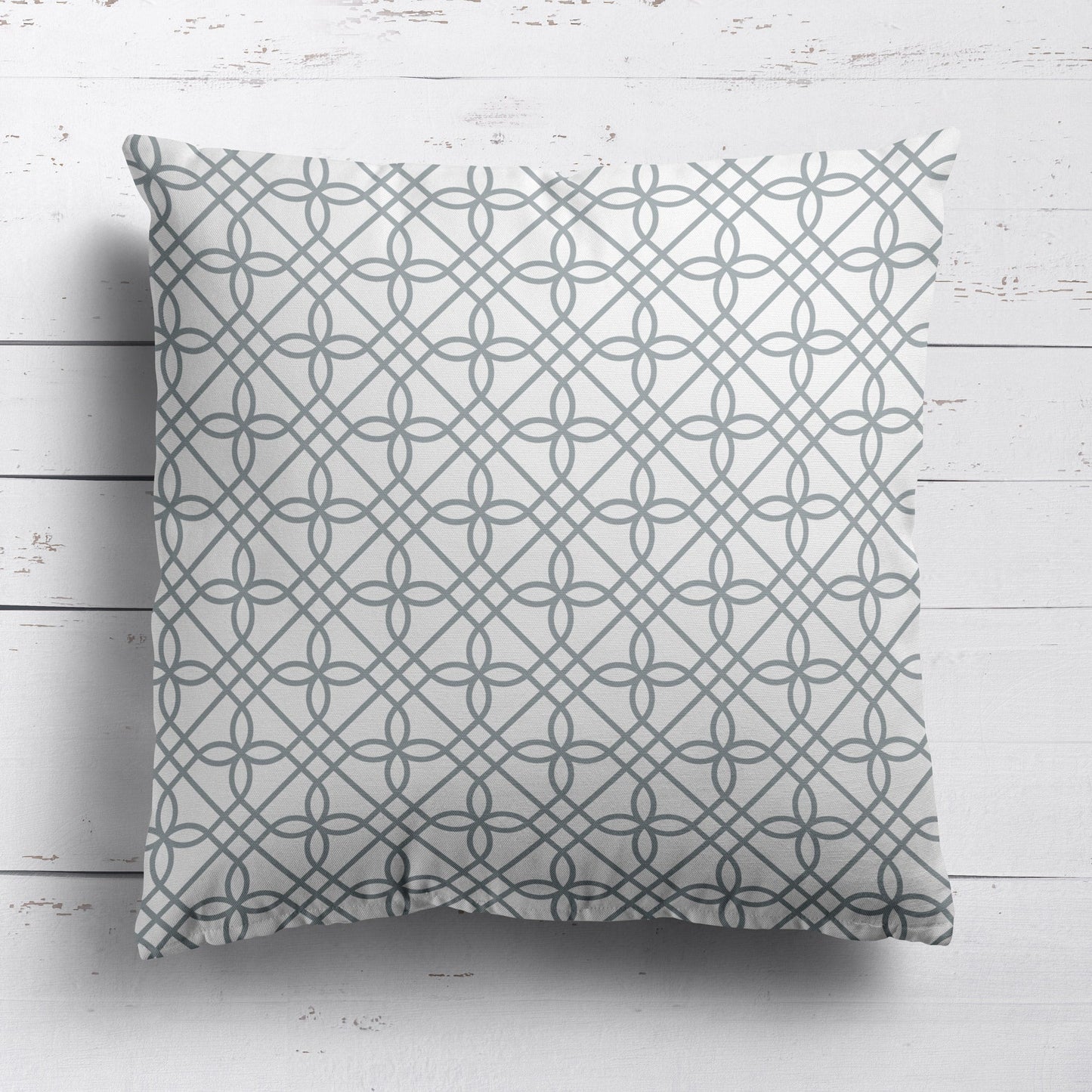 Greek Gate Cushion - Neutrals - Hydrangea Lane Home