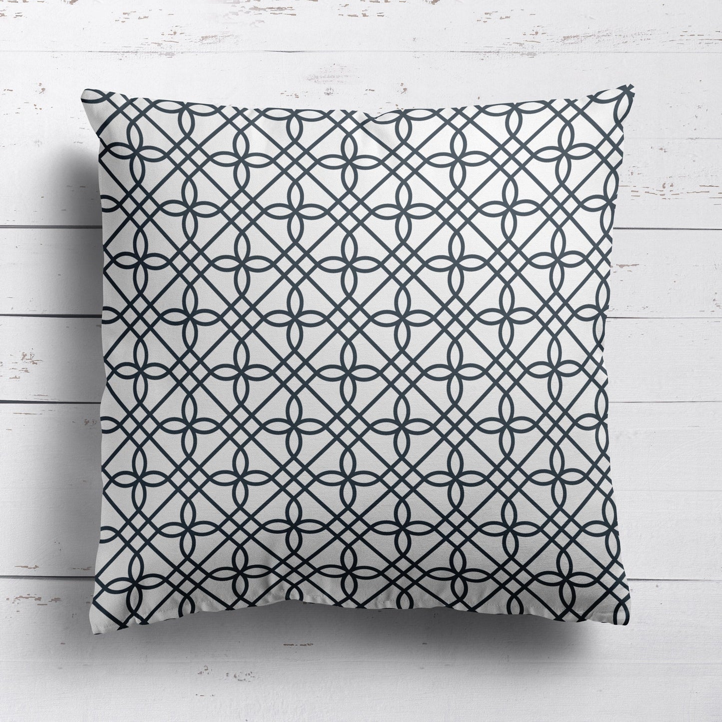 Greek Gate Cushion - Neutrals - Hydrangea Lane Home