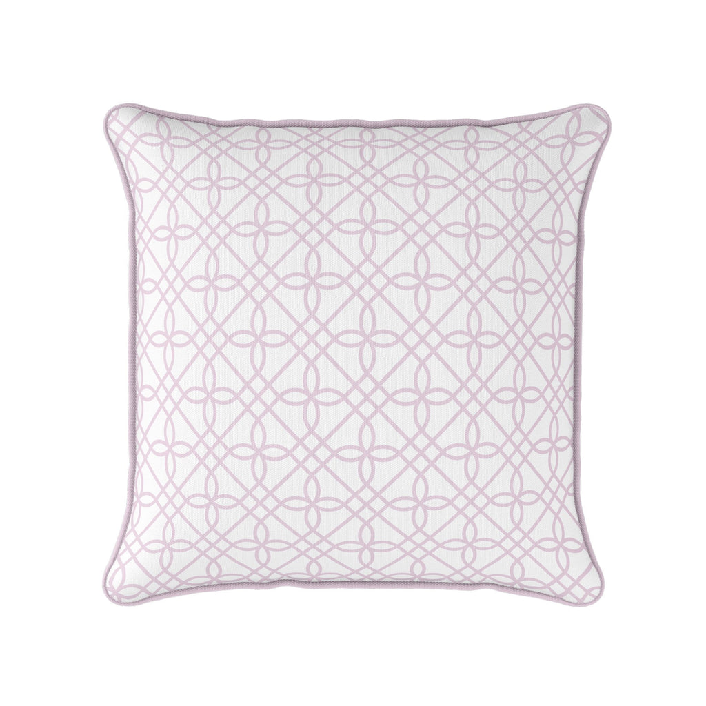 Greek Gate Cushion - Pinks - Hydrangea Lane Home