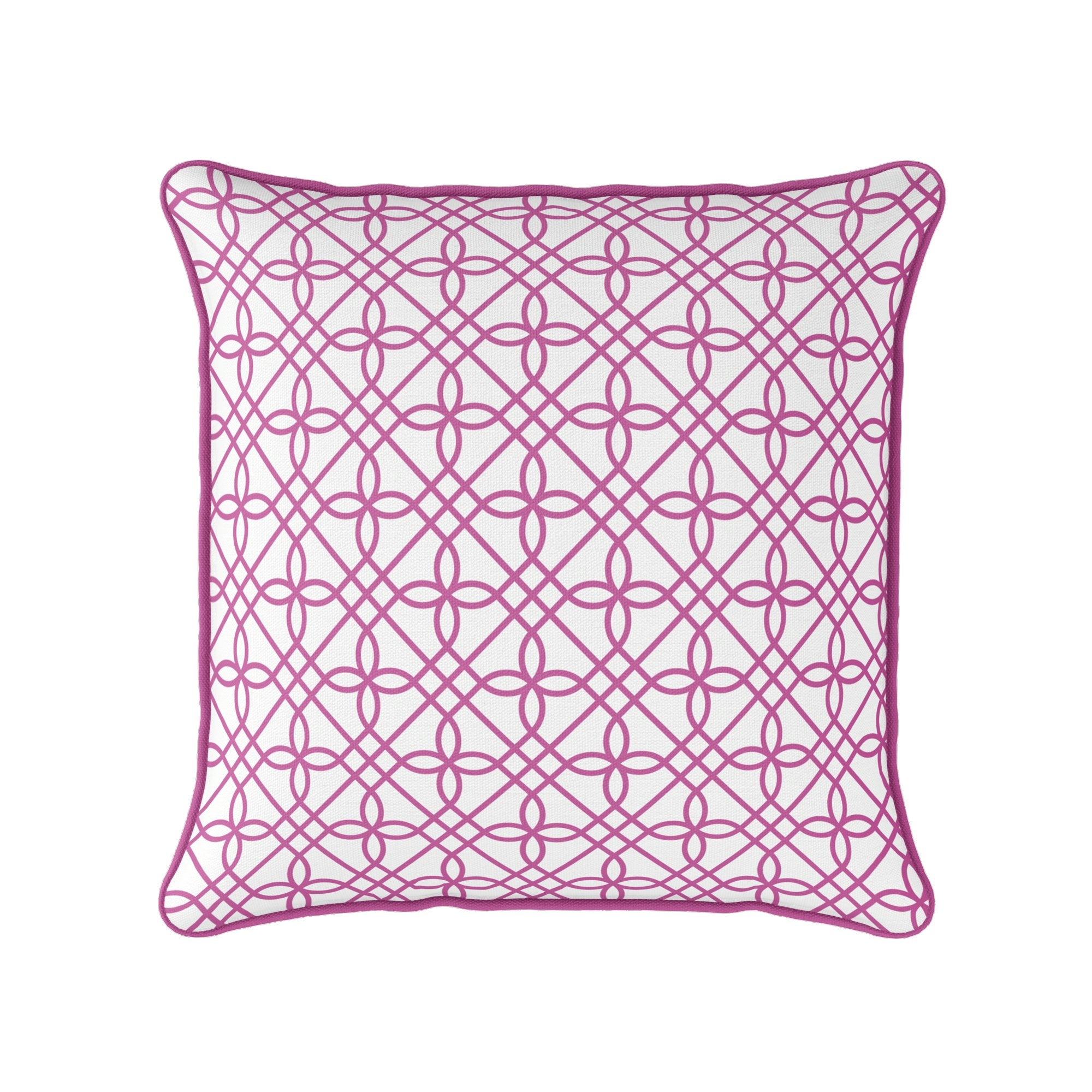Greek Gate Cushion - Pinks - Hydrangea Lane Home