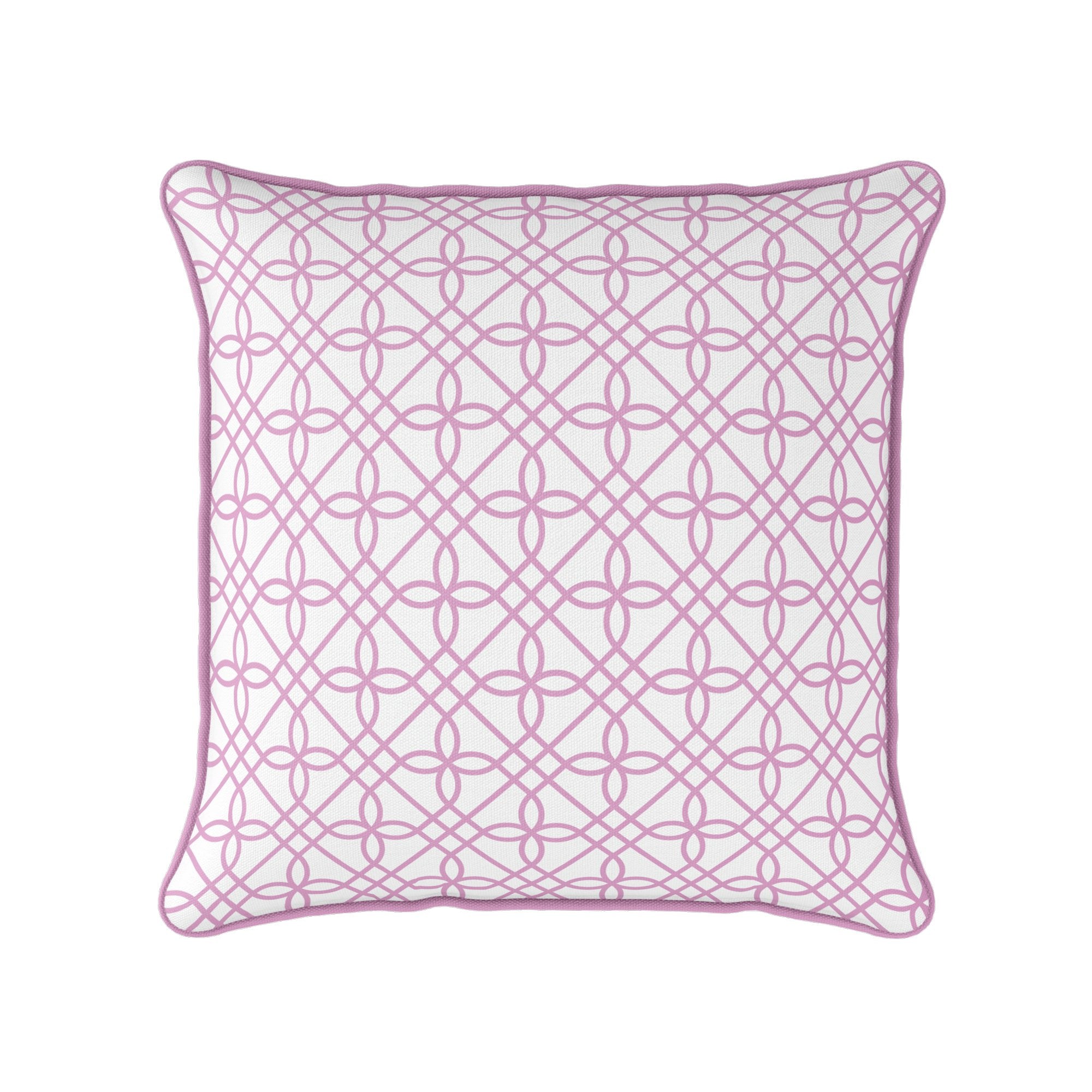 Greek Gate Cushion - Pinks - Hydrangea Lane Home