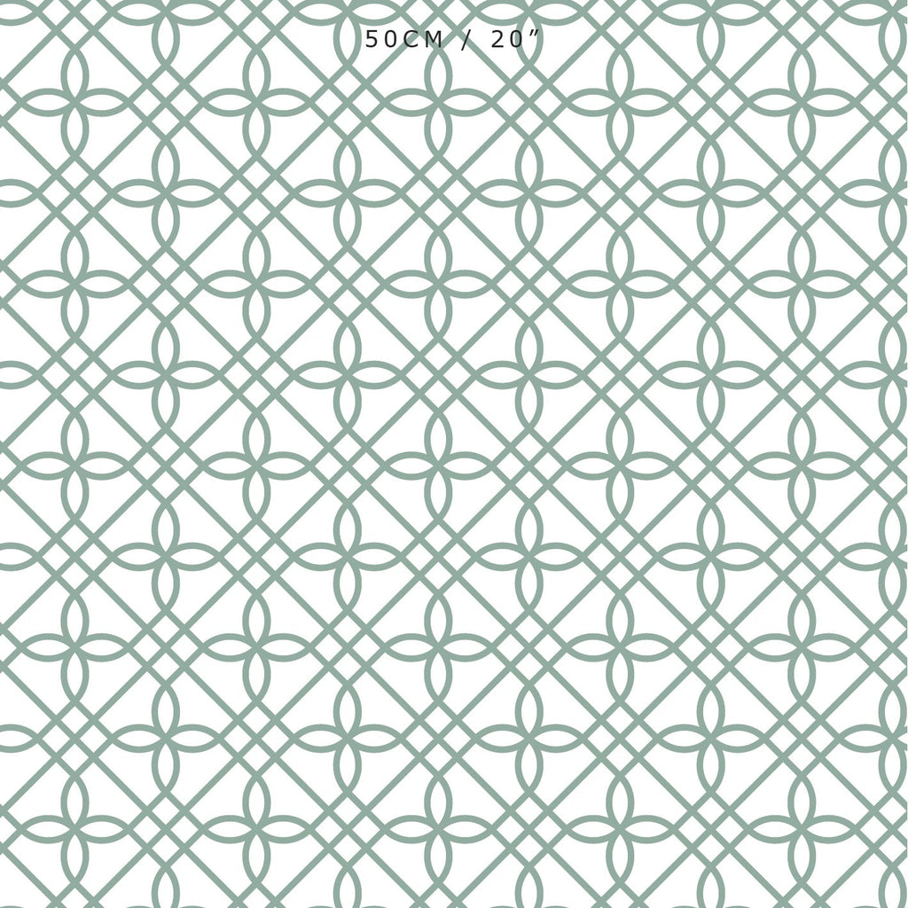 Greek Gate Fabric - Eucalyptus - Hydrangea Lane Home