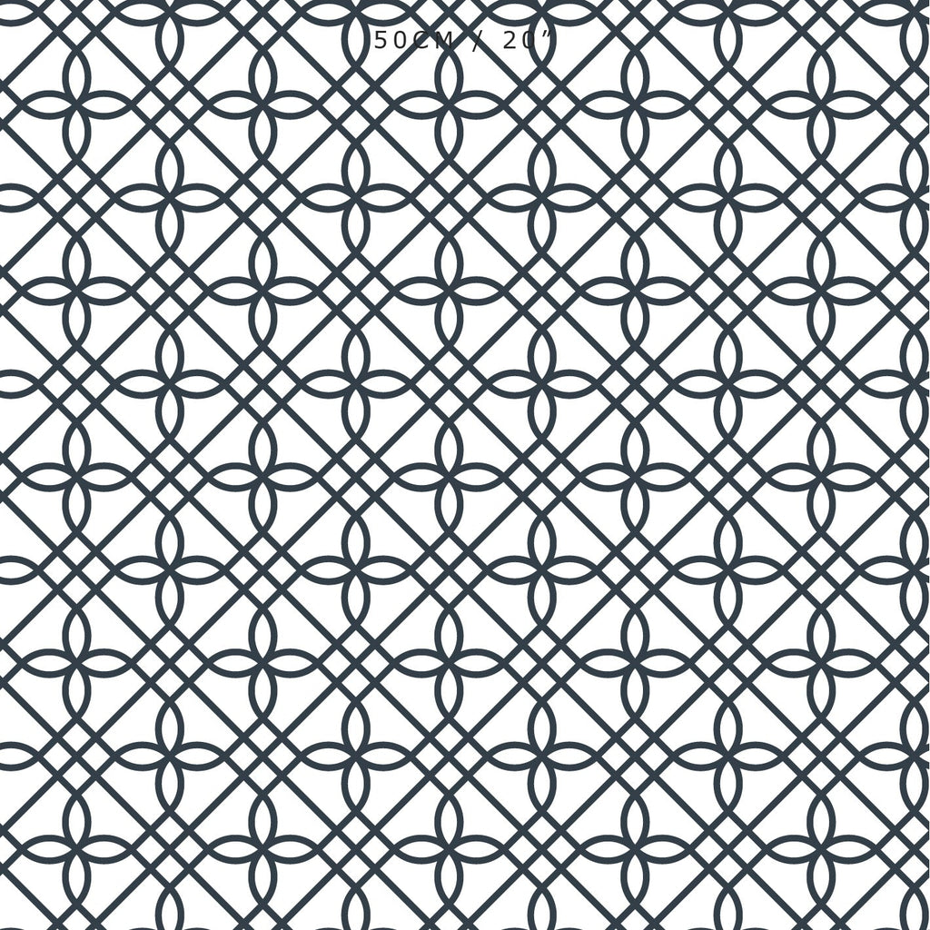 Greek Gate Fabric - Graphite - Hydrangea Lane Home