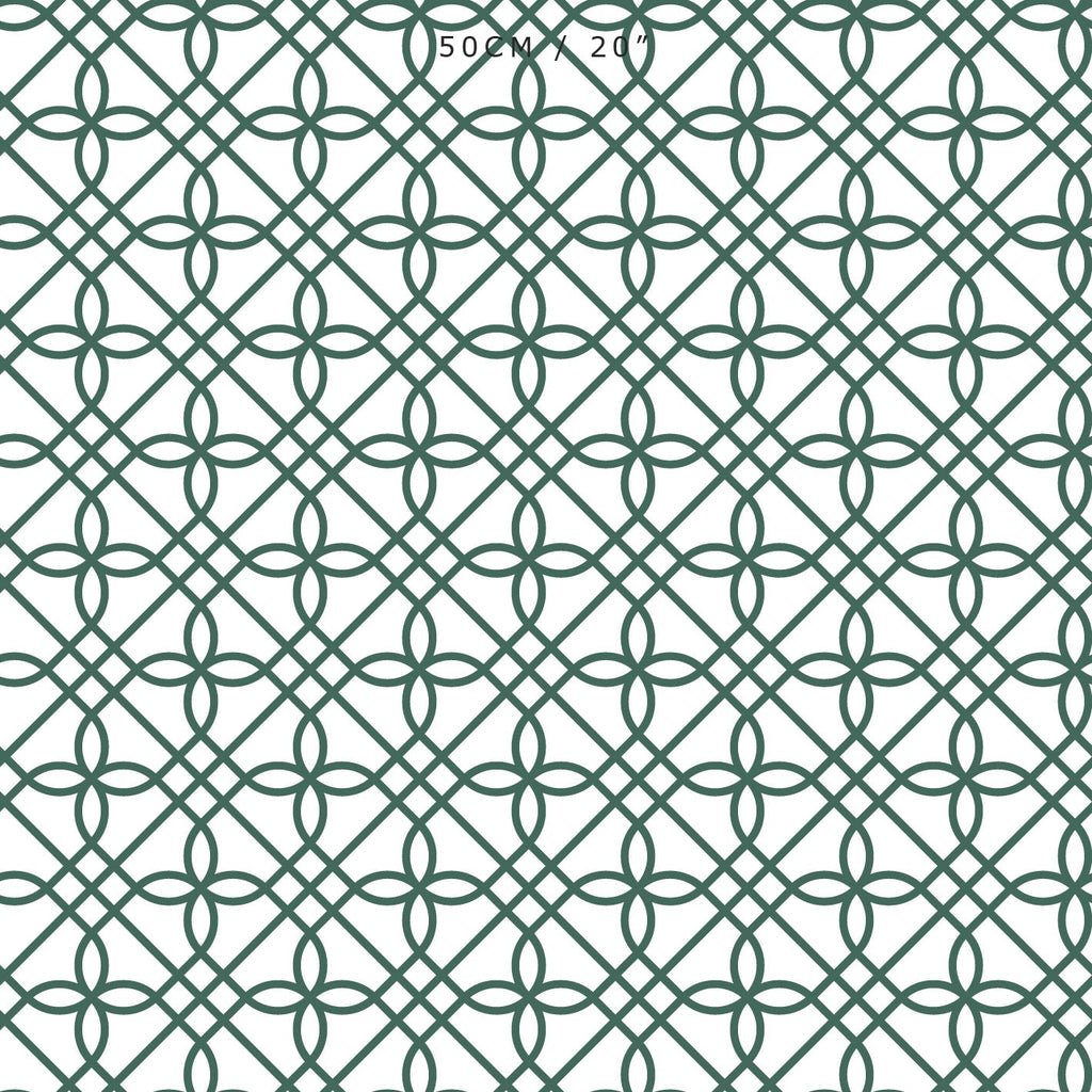 Greek Gate Fabric - Leaf - Hydrangea Lane Home