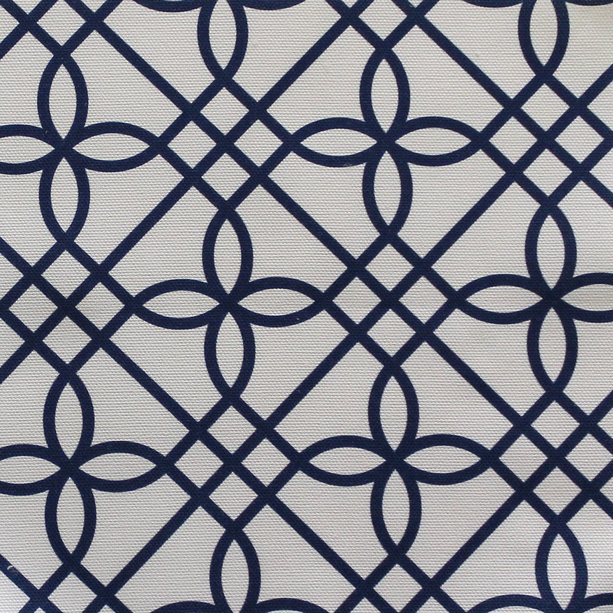 Greek Gate Fabric - Navy - Hydrangea Lane Home