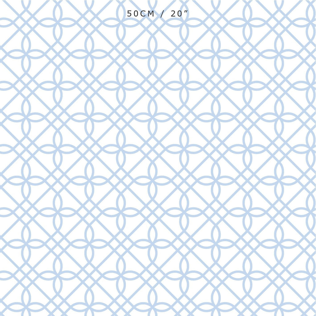 Greek Gate Fabric - Serenity - Hydrangea Lane Home