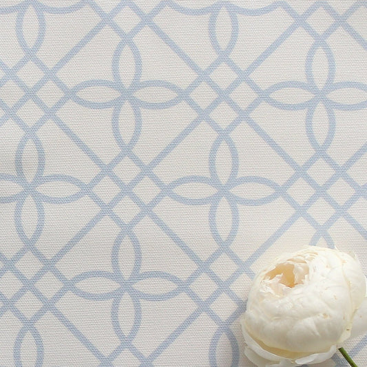 Greek Gate Fabric - Serenity - Hydrangea Lane Home