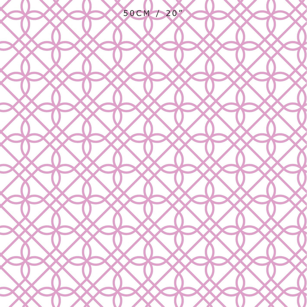 Greek Gate Fabric - Tickled Pink - Hydrangea Lane Home