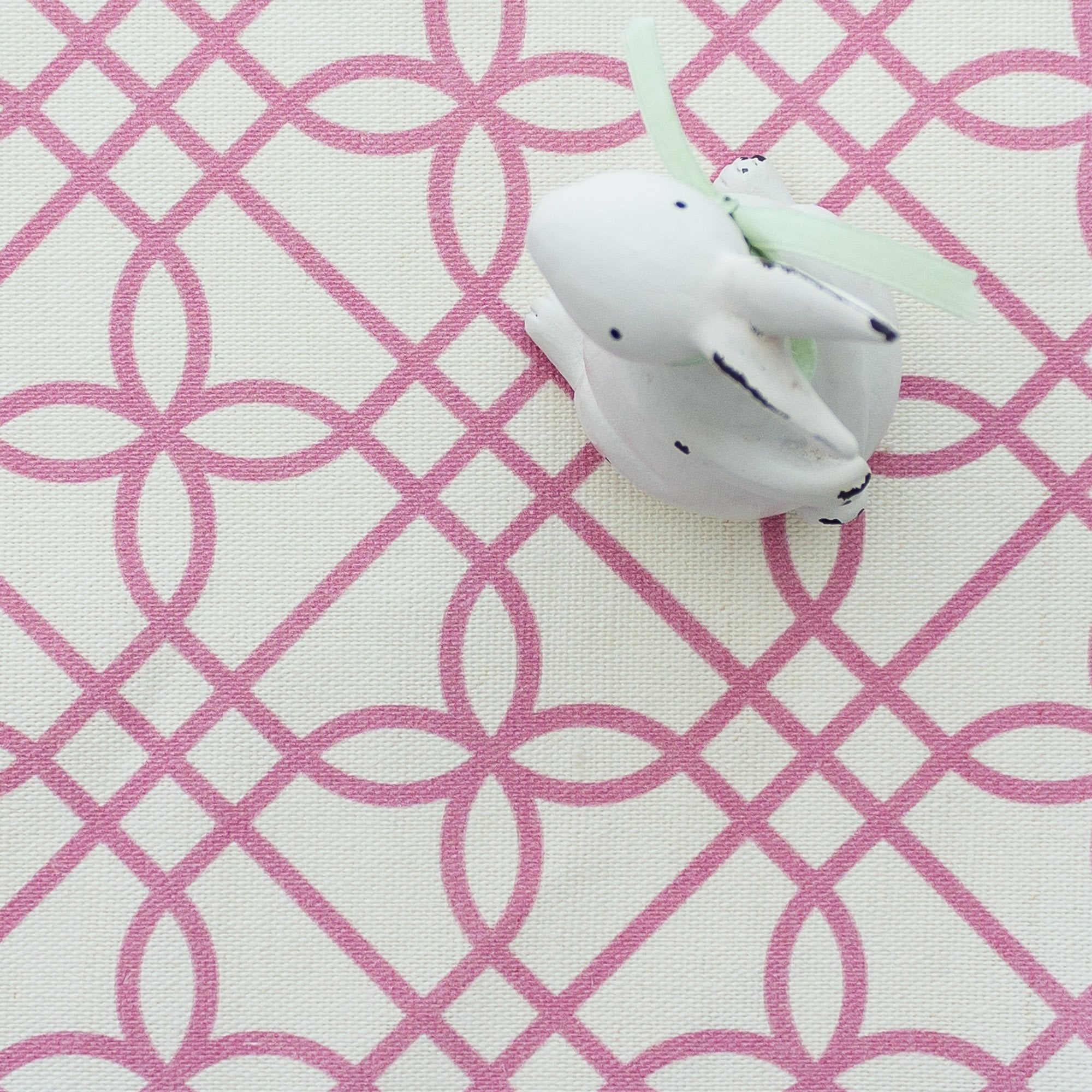 Greek Gate Fabric - Tickled Pink - Hydrangea Lane Home