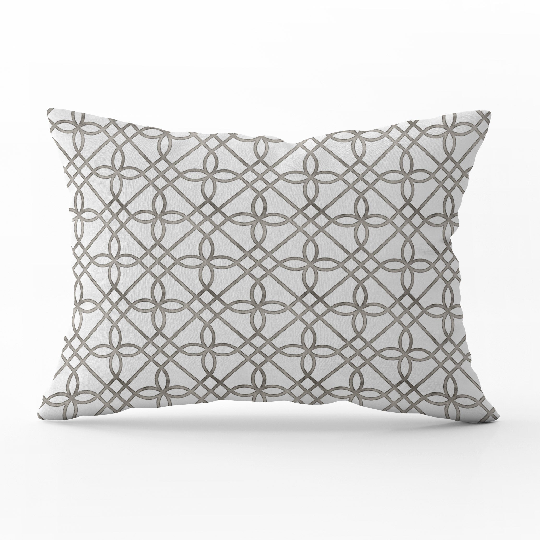 Greek Gate Rustic Cushion - Neutral - Hydrangea Lane Home